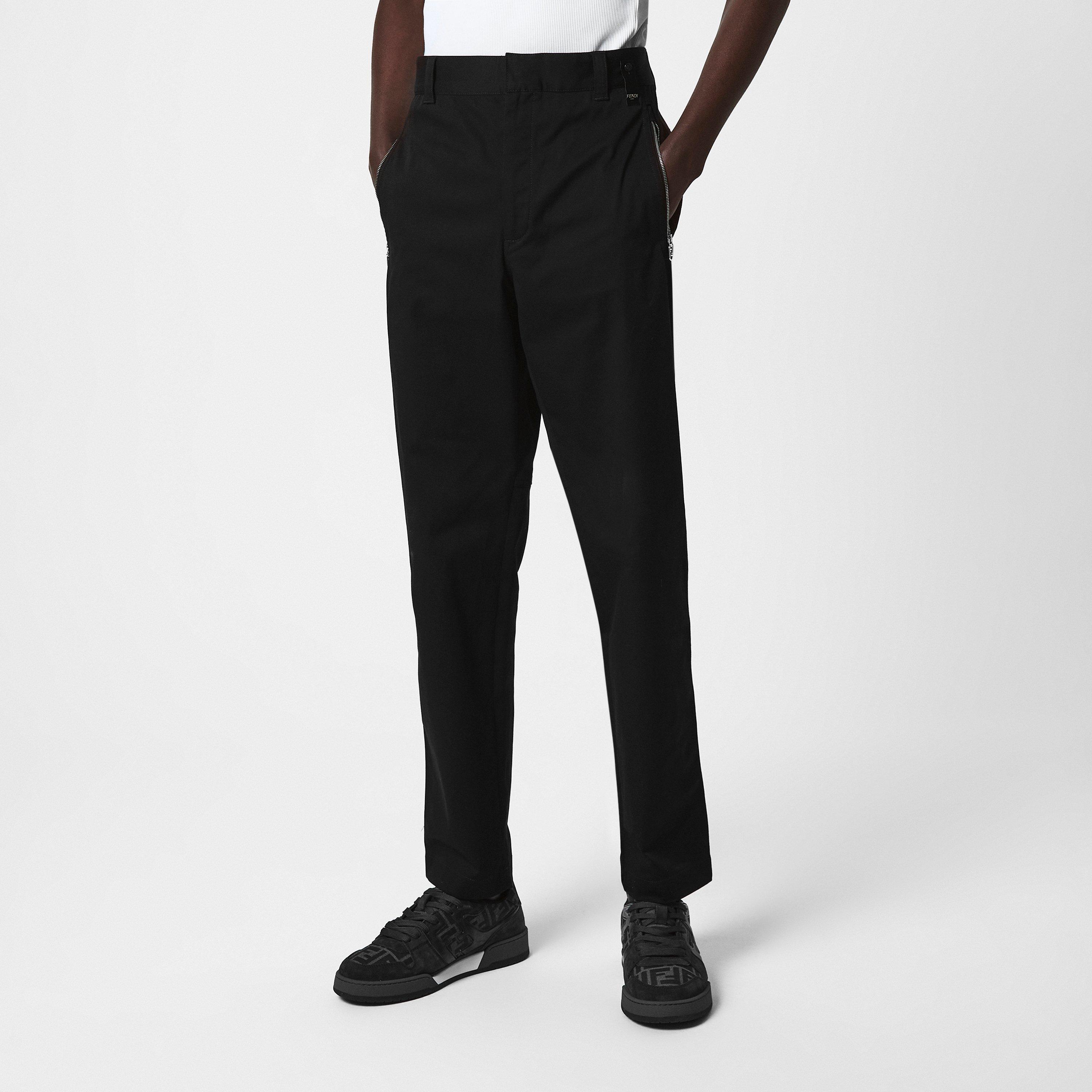 Black - Fendi - Rich Gab Straight Trousers - 3