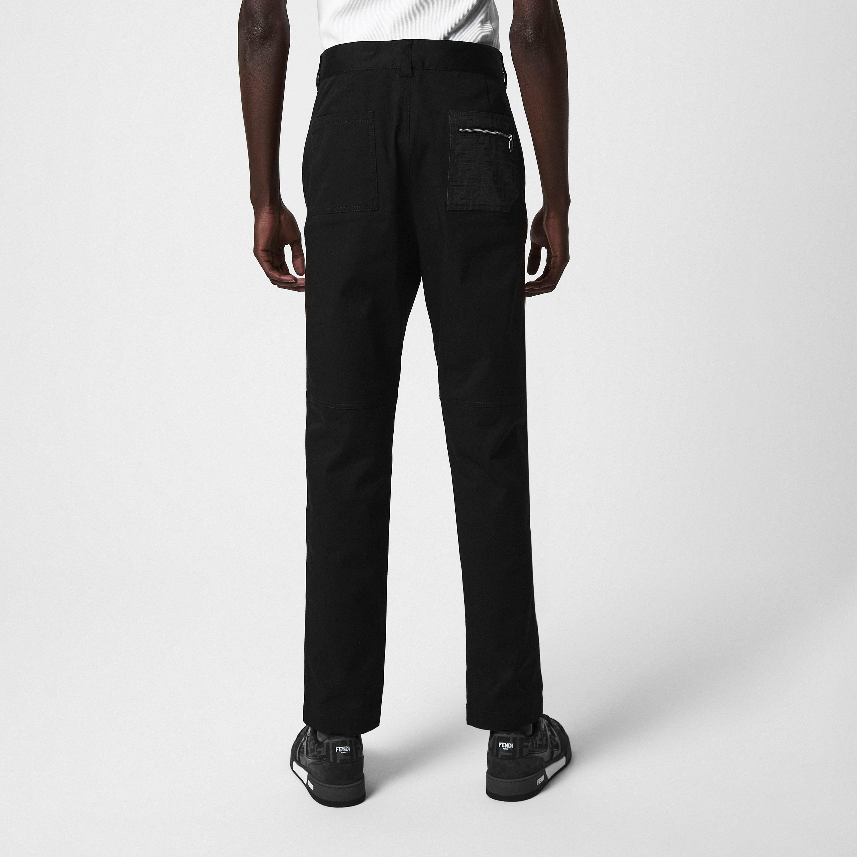 Black - Fendi - Rich Gab Straight Trousers - 4