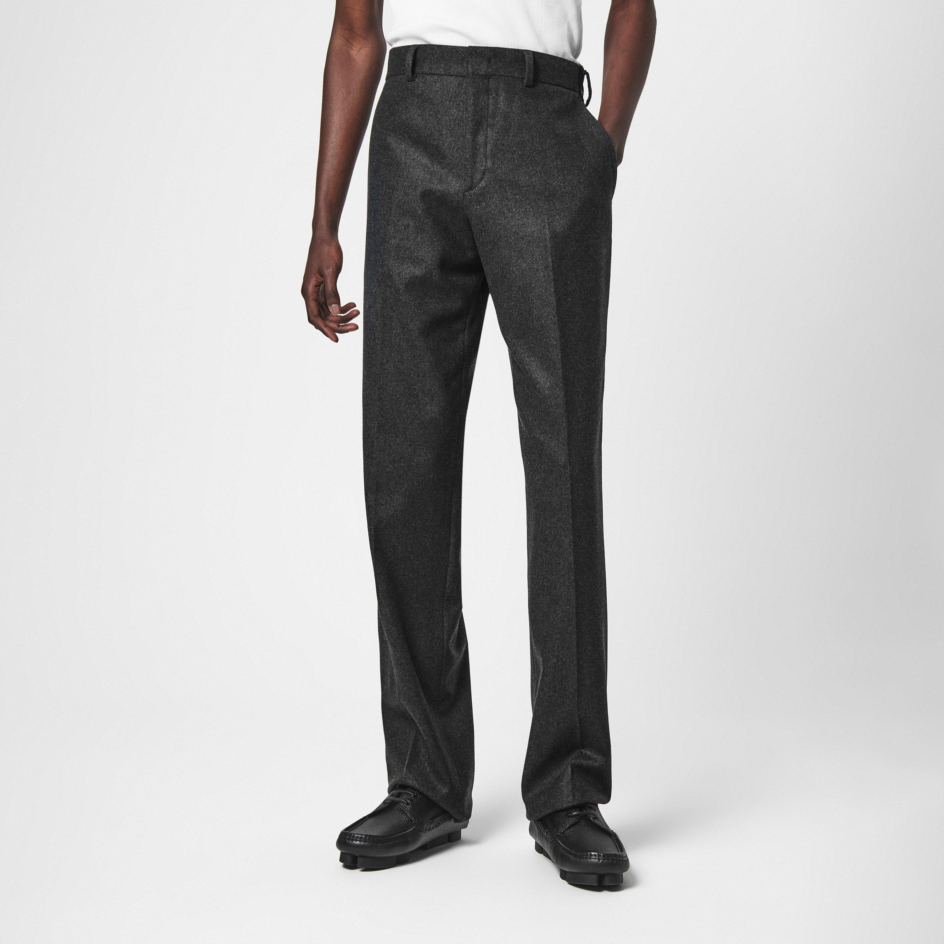 Grey - Fendi - Cashmere Trousers - 3