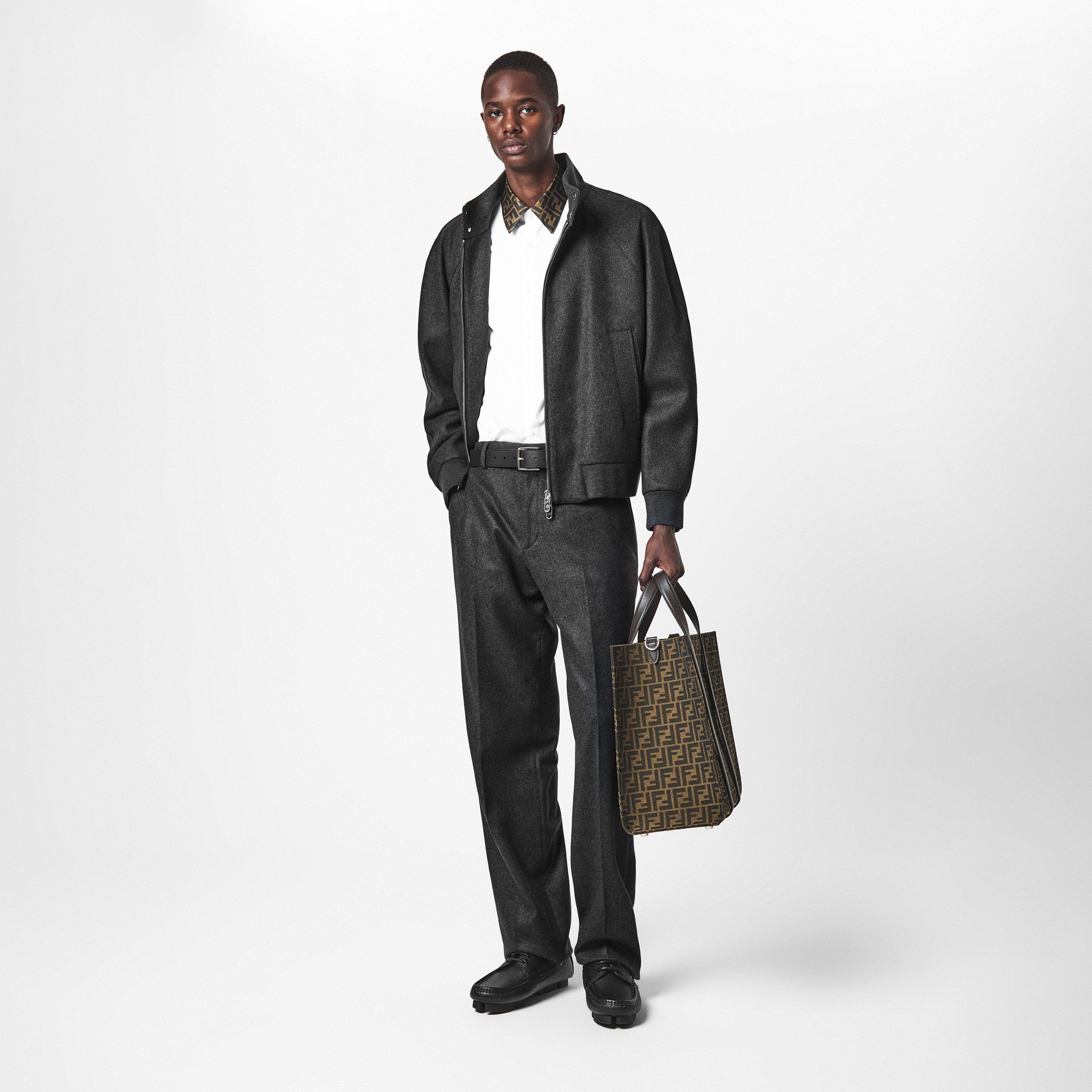 Grey - Fendi - Cashmere Trousers - 6