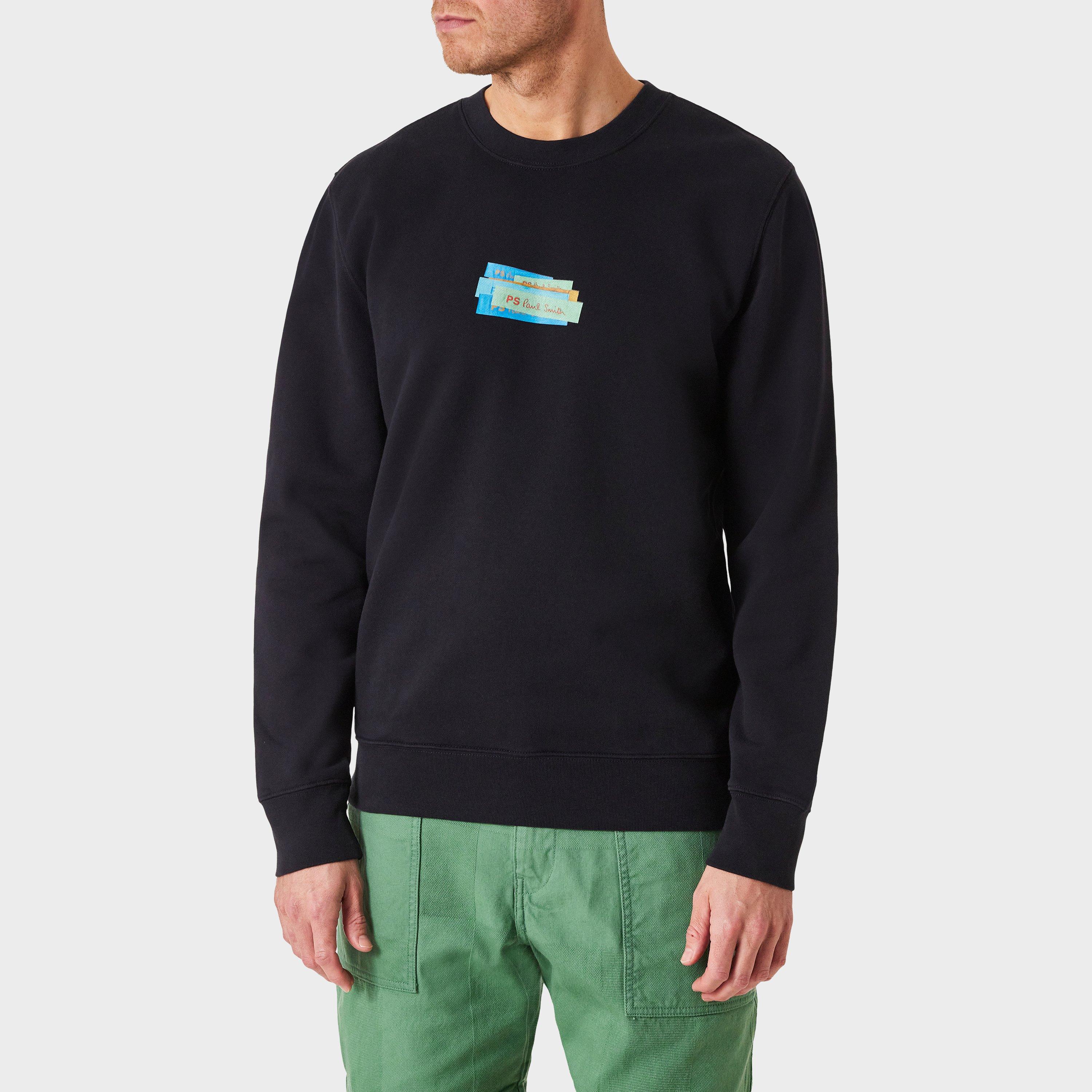 Blue 49 - PS Paul Smith - Men's Block Crew Sweatshirt - 2