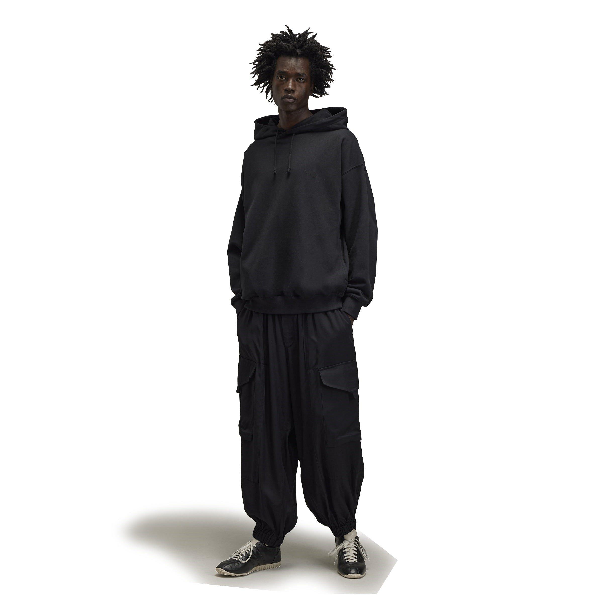 Black - Y3 - Logo Hoodie - 3