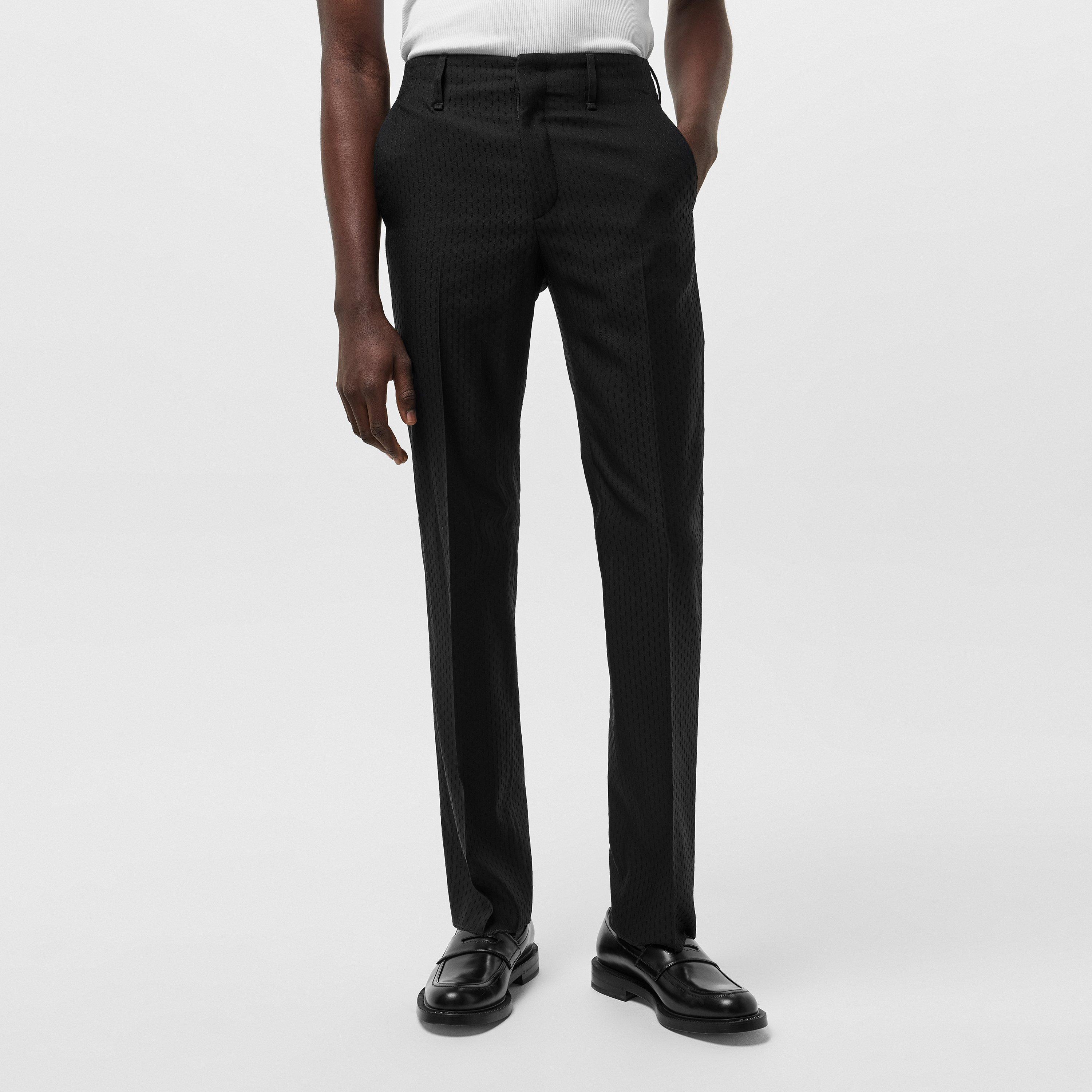 Black - Fendi - Stitch Trousers - 3