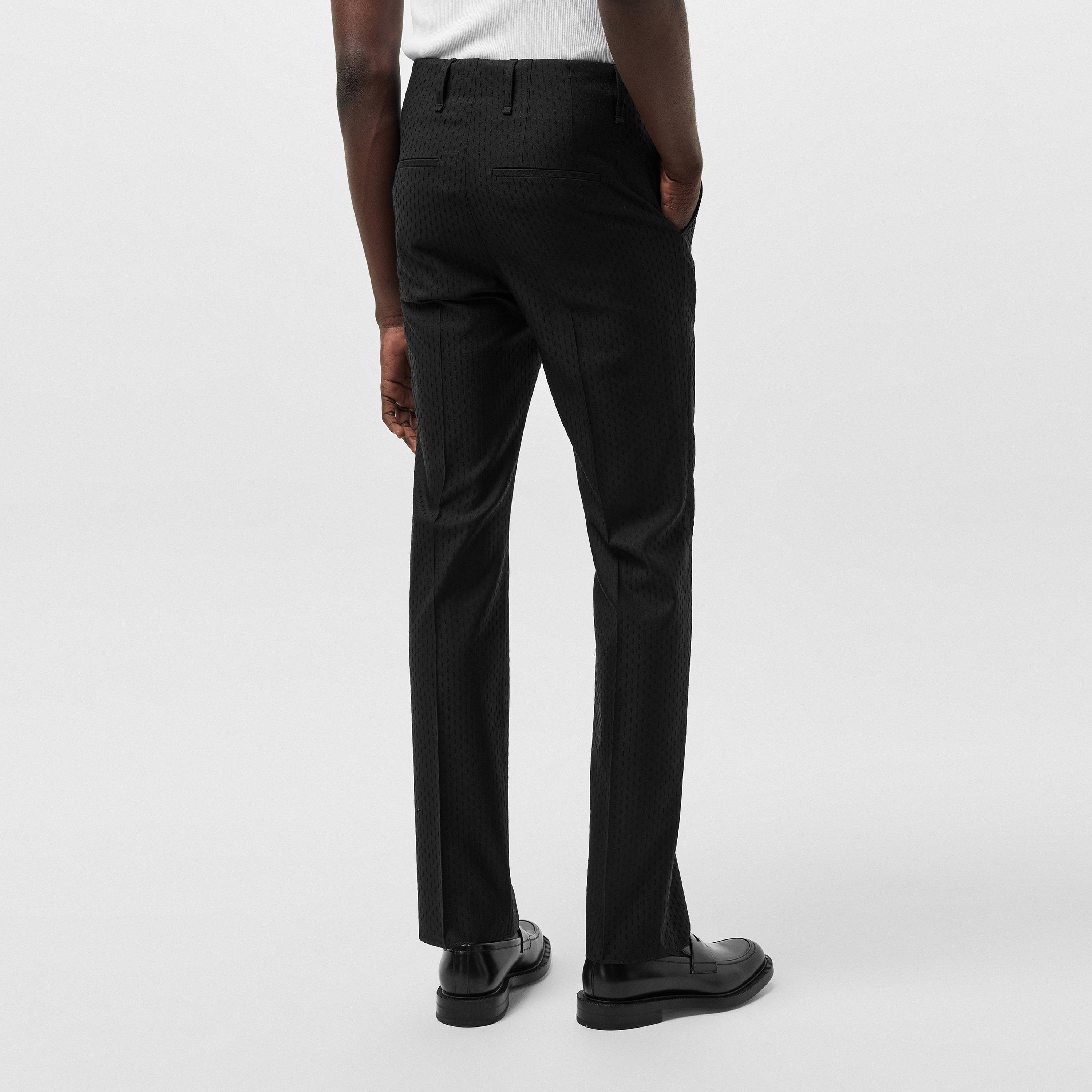 Black - Fendi - Stitch Trousers - 4