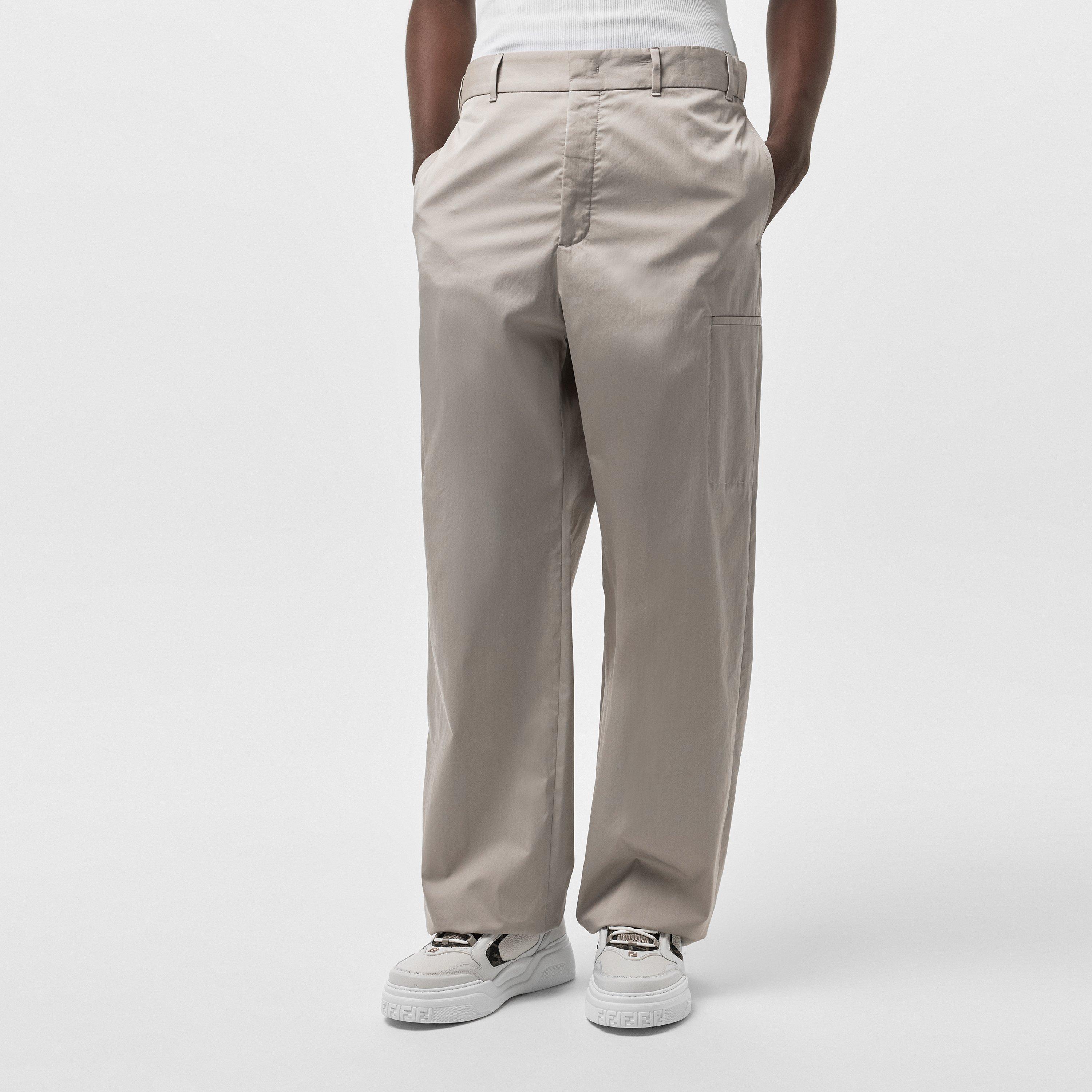 Stone - Fendi - Straight Trousers - 3