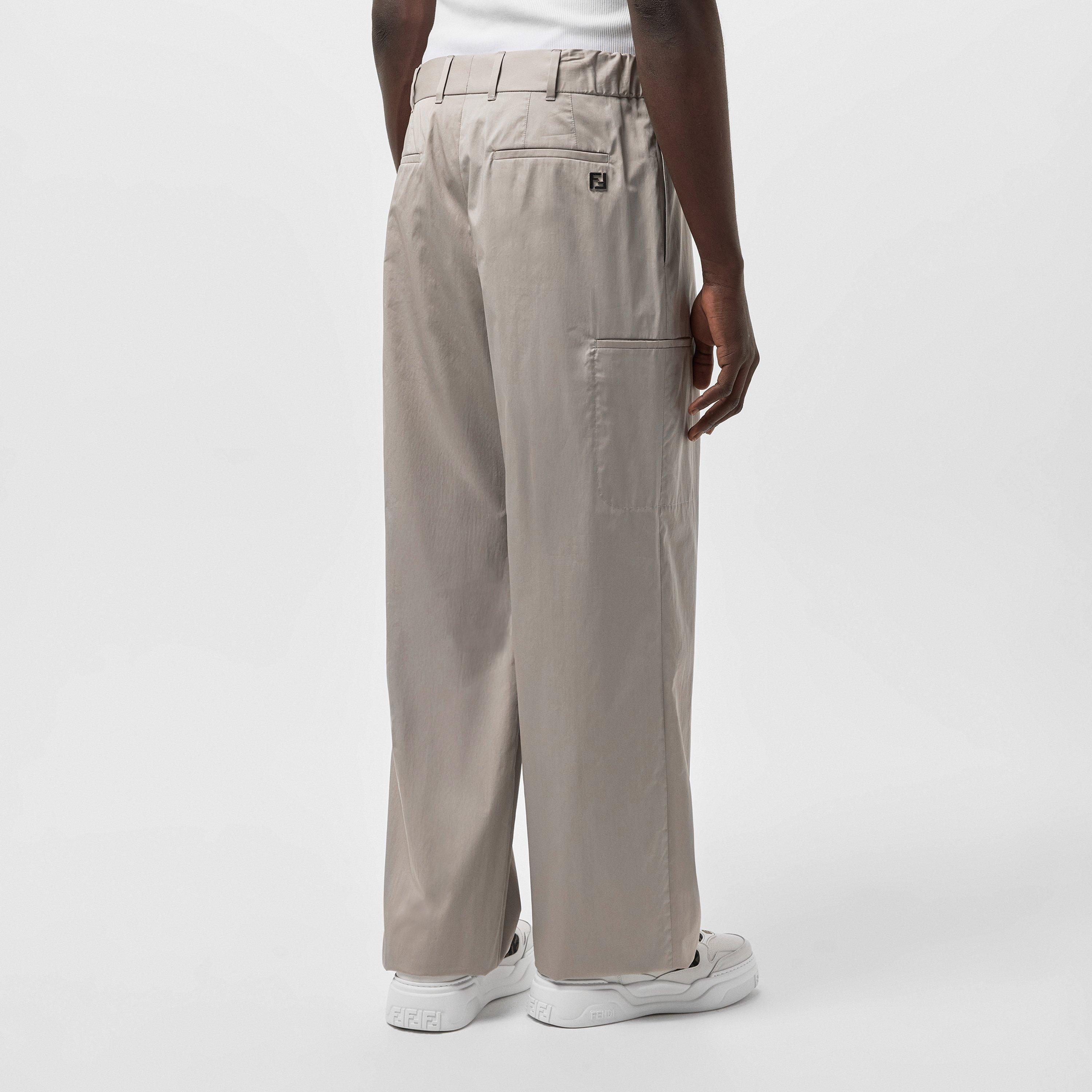 Stone - Fendi - Straight Trousers - 4