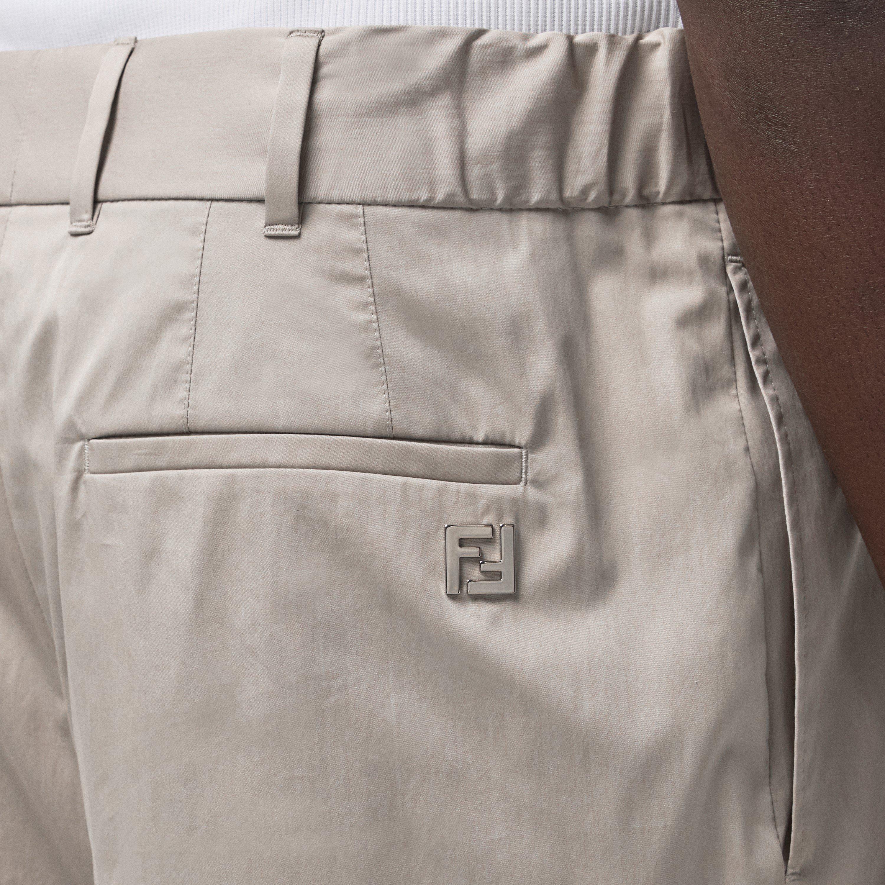 Stone - Fendi - Straight Trousers - 5