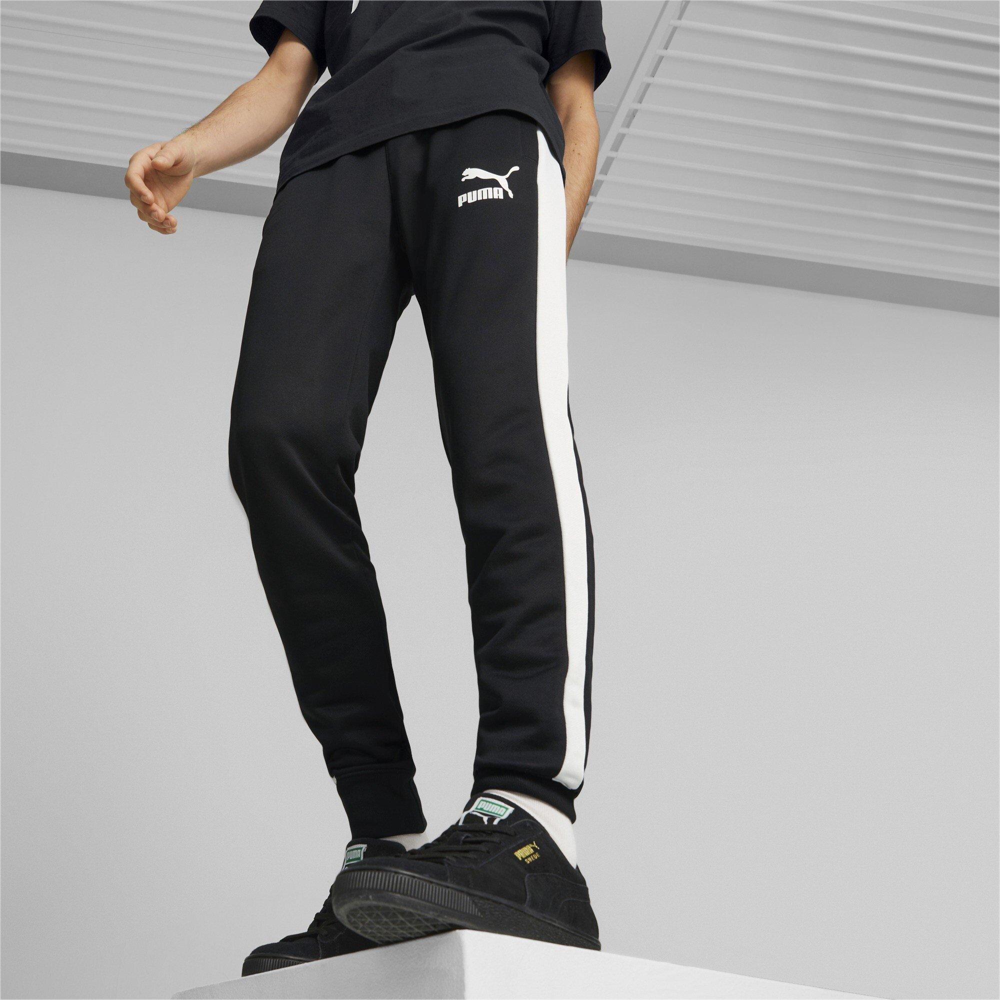 Puma Black - Puma - PUMA Iconic T7 Mens Track Pants - 2