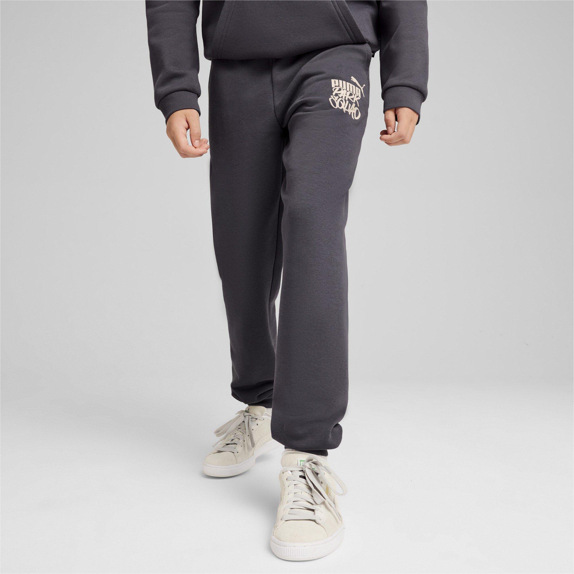 Galactic Gray - Puma - PUMA ESS+ MID 90s Juniors Sweatpants - 2