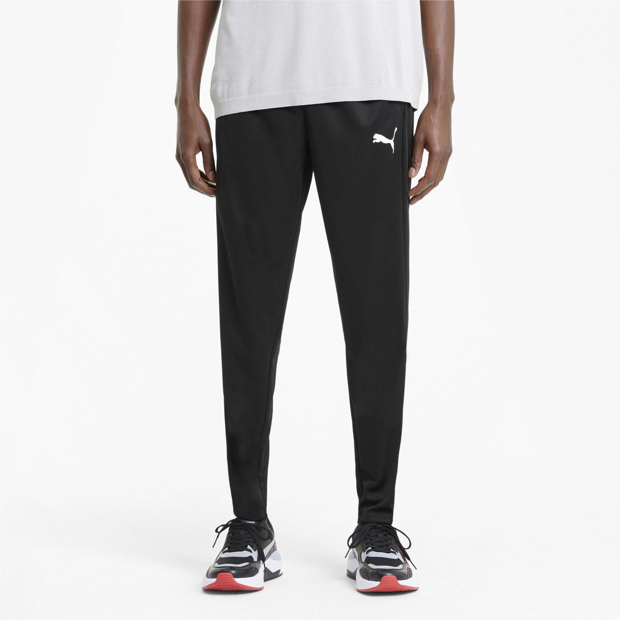 Preto - Puma - Tapered Tracksuit Bottoms Mens - 3