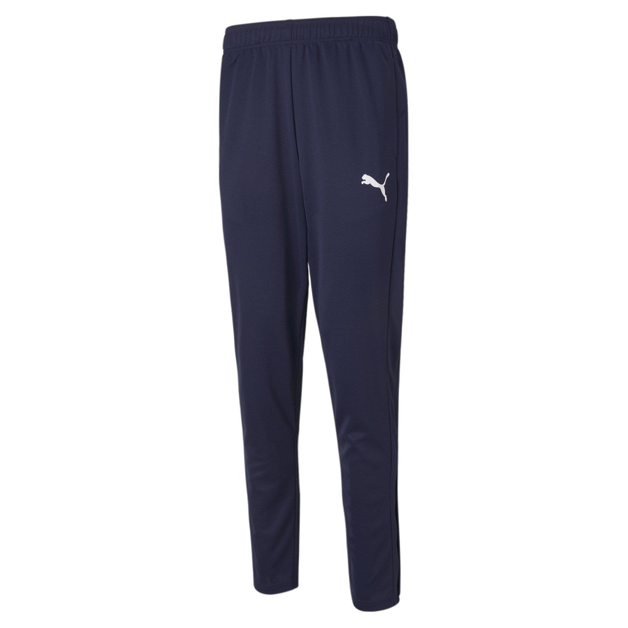 Puma Men's Tapered Tracksuit Bottoms - Navy - 2XL