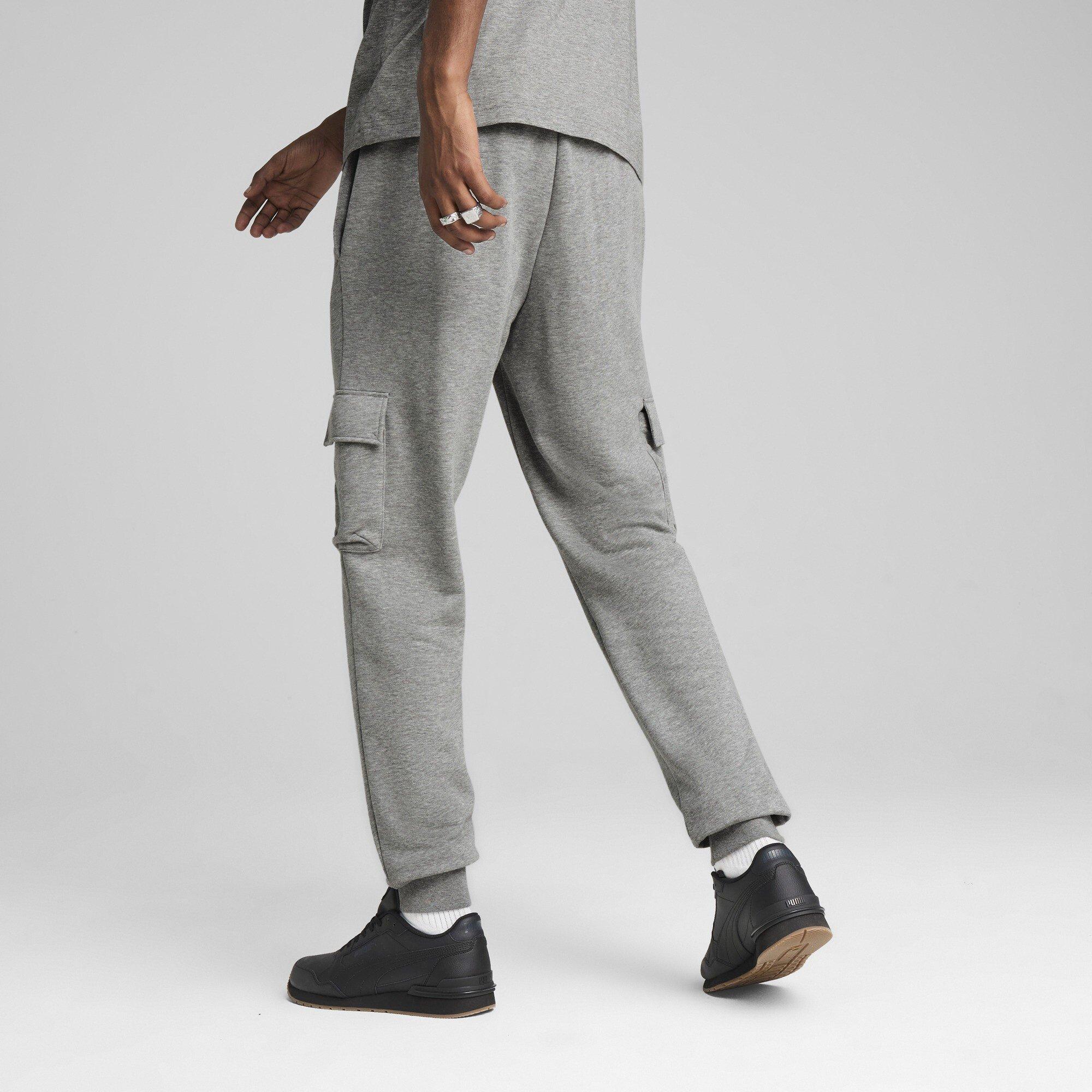 M.Gray Heather - Puma - No.1 Cargo Jogging Bottoms Mens - 4