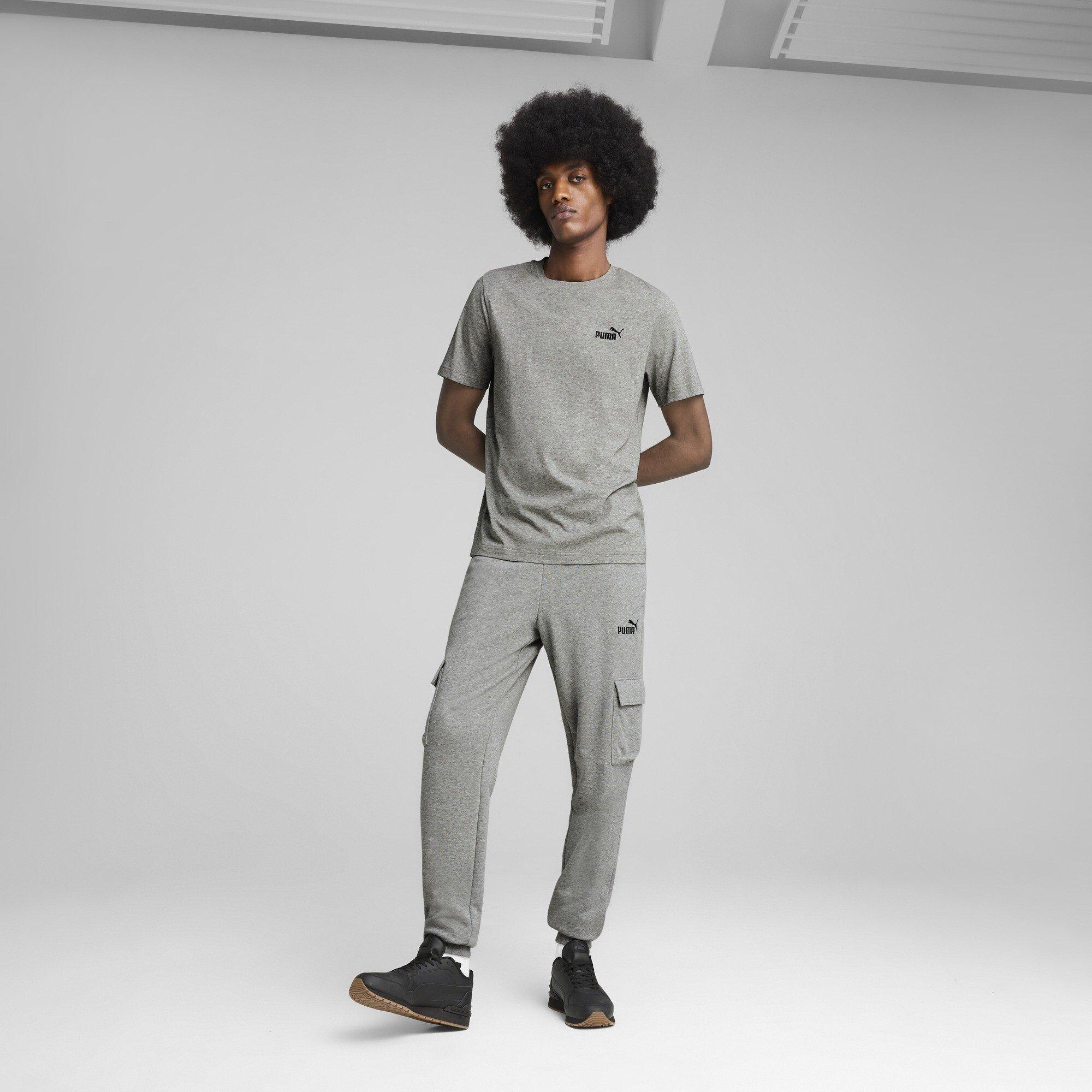 M.Gray Heather - Puma - No.1 Cargo Jogging Bottoms Mens - 5