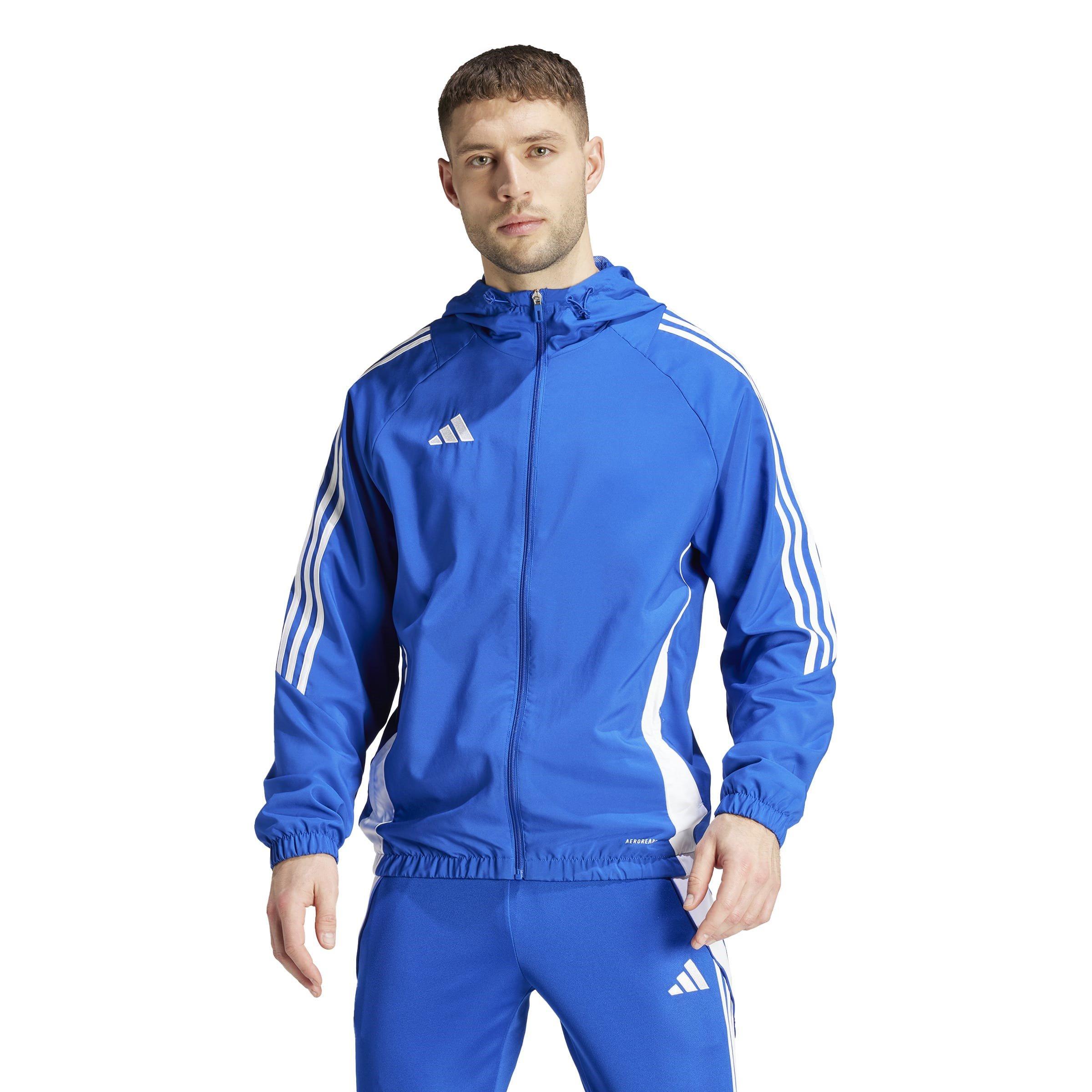 Bleu royal/blanc - adidas - Tiro 24 Windbreaker Mens - 2