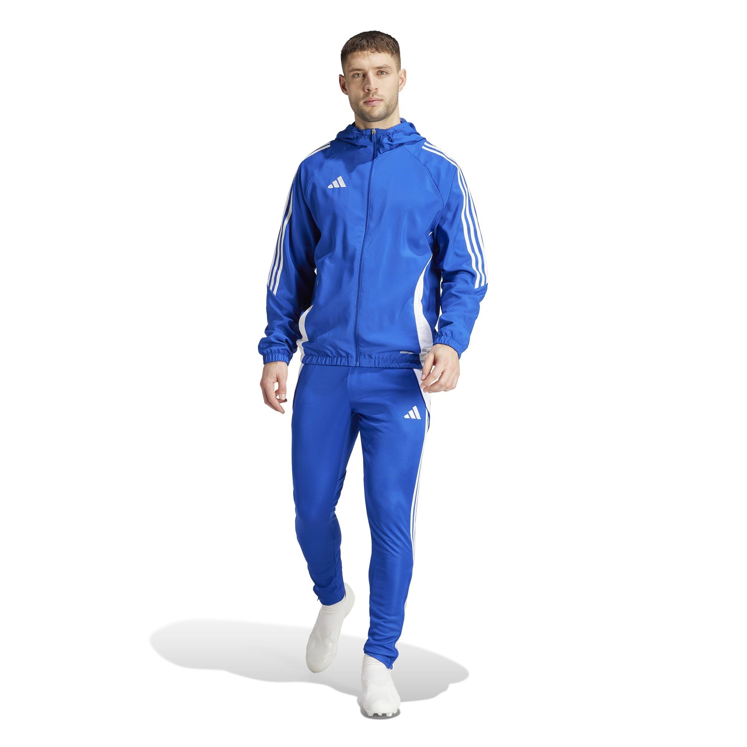 Bleu royal/blanc - adidas - Tiro 24 Windbreaker Mens - 7