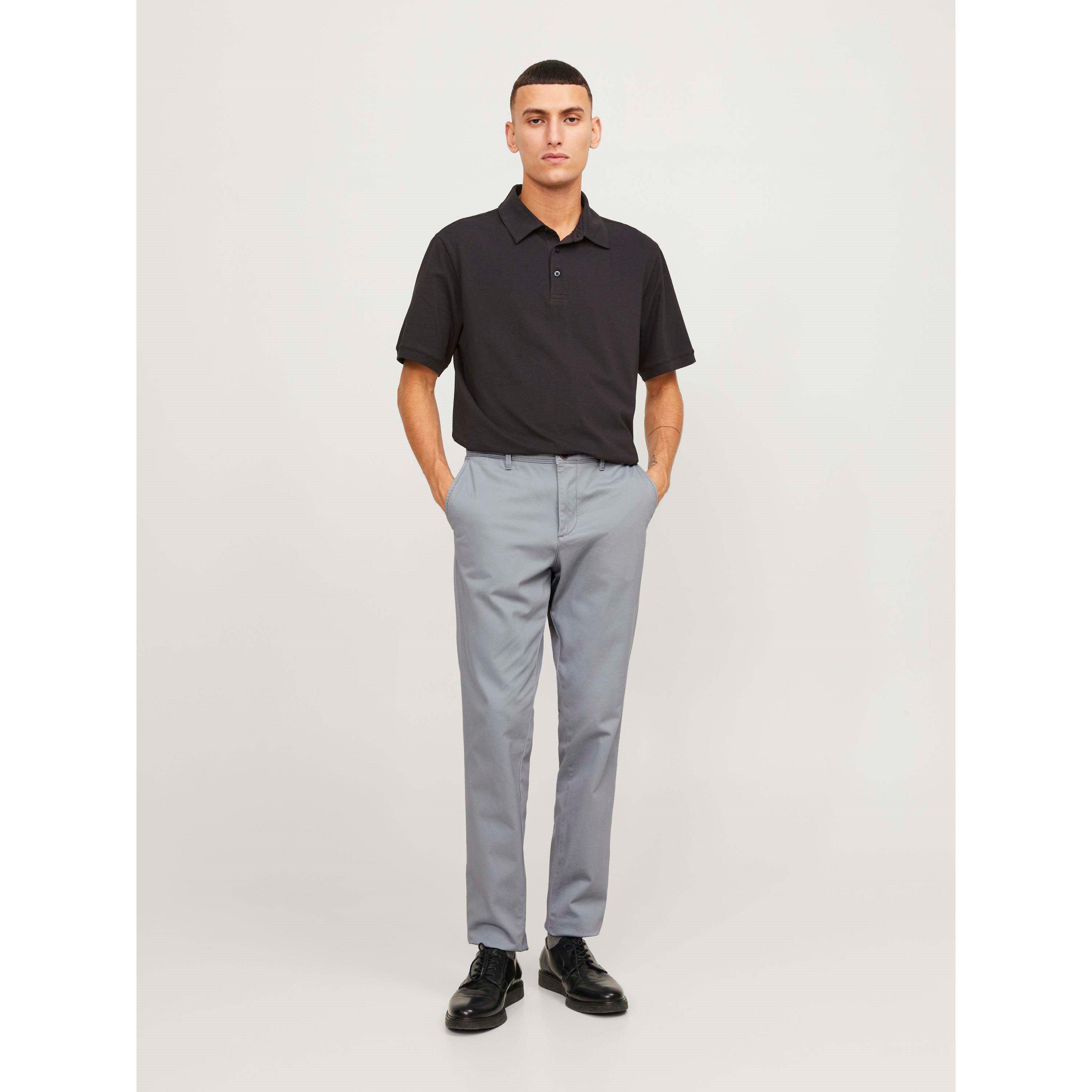 Ultimate Grey - Jack and Jones - Men's Marco Bowie Chinos - 3
