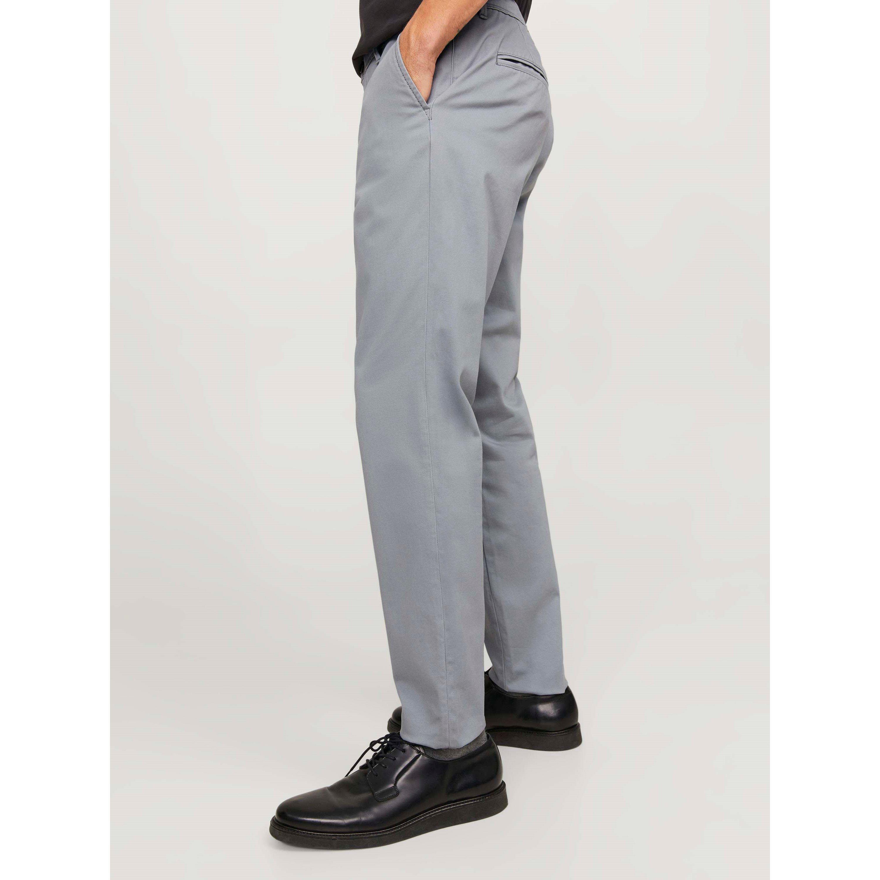 Ultimate Grey - Jack and Jones - Men's Marco Bowie Chinos - 7