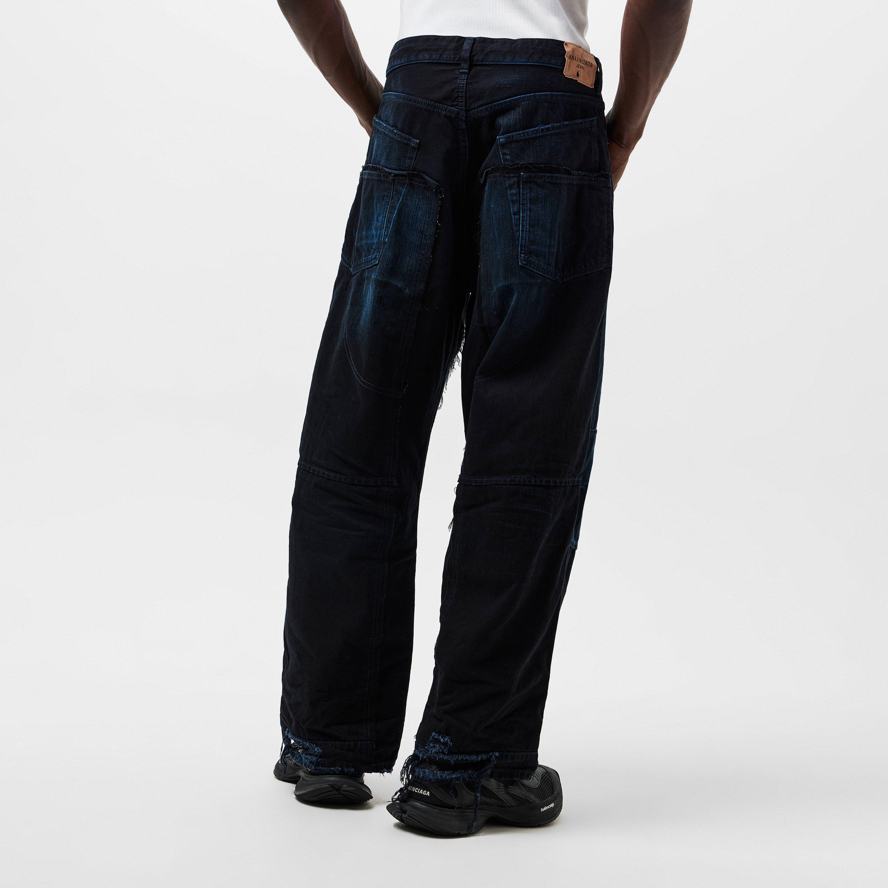 Firefly - Balenciaga - Double Knee Jeans - 4