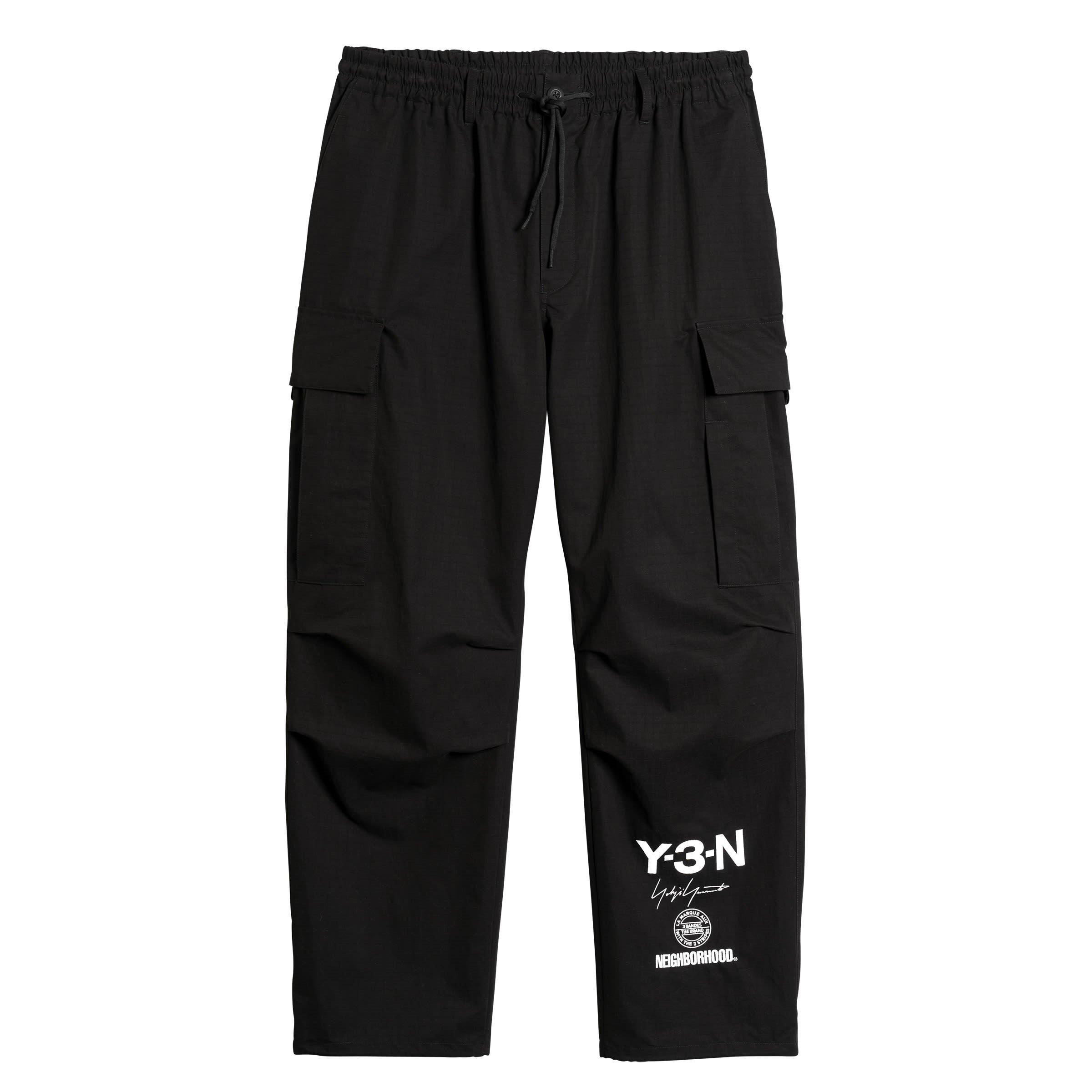 Black - Y3 - X Neighborhood Cargo Tracksuit Bottoms - 1