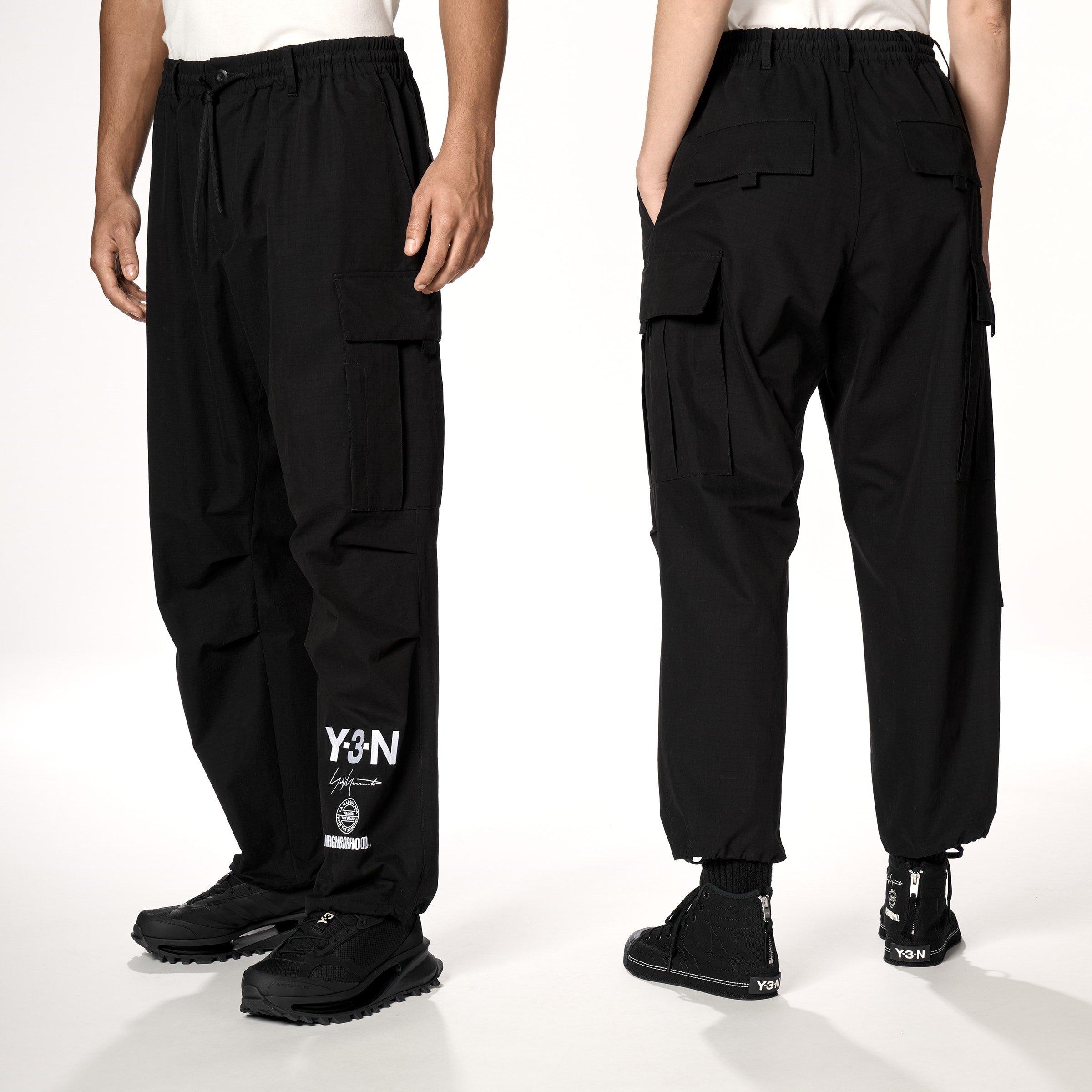 Black - Y3 - X Neighborhood Cargo Tracksuit Bottoms - 4