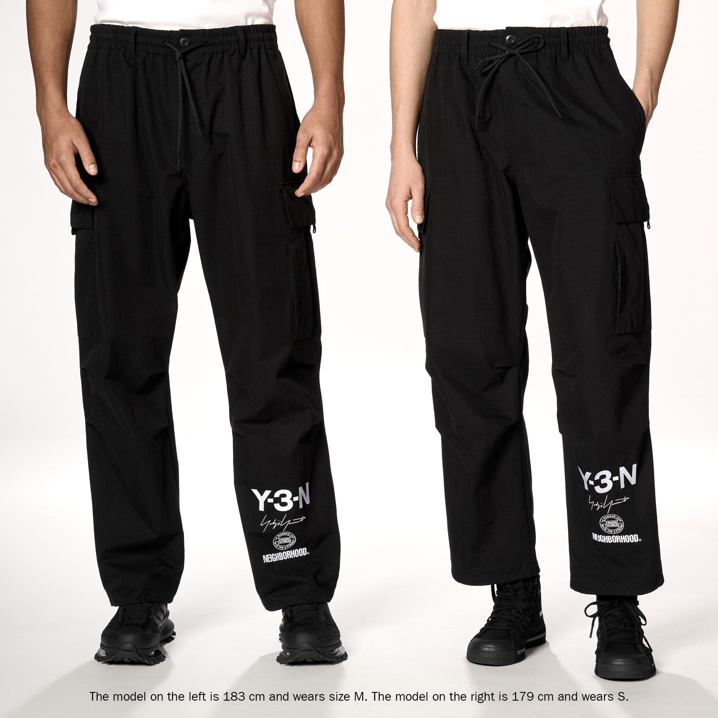 Black - Y3 - X Neighborhood Cargo Tracksuit Bottoms - 7