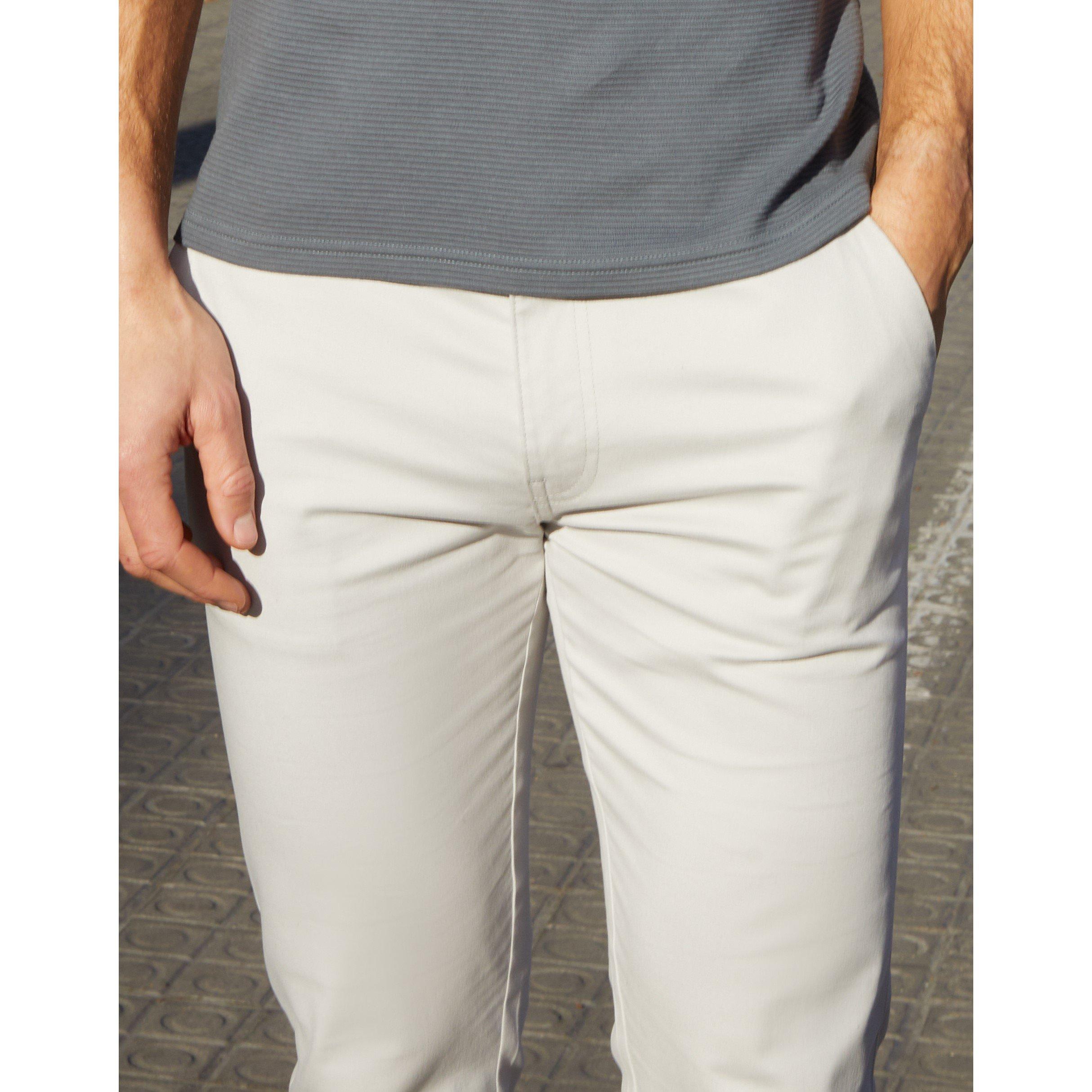 Chalk - Threadbare - Men's Laurito Chinos - 4