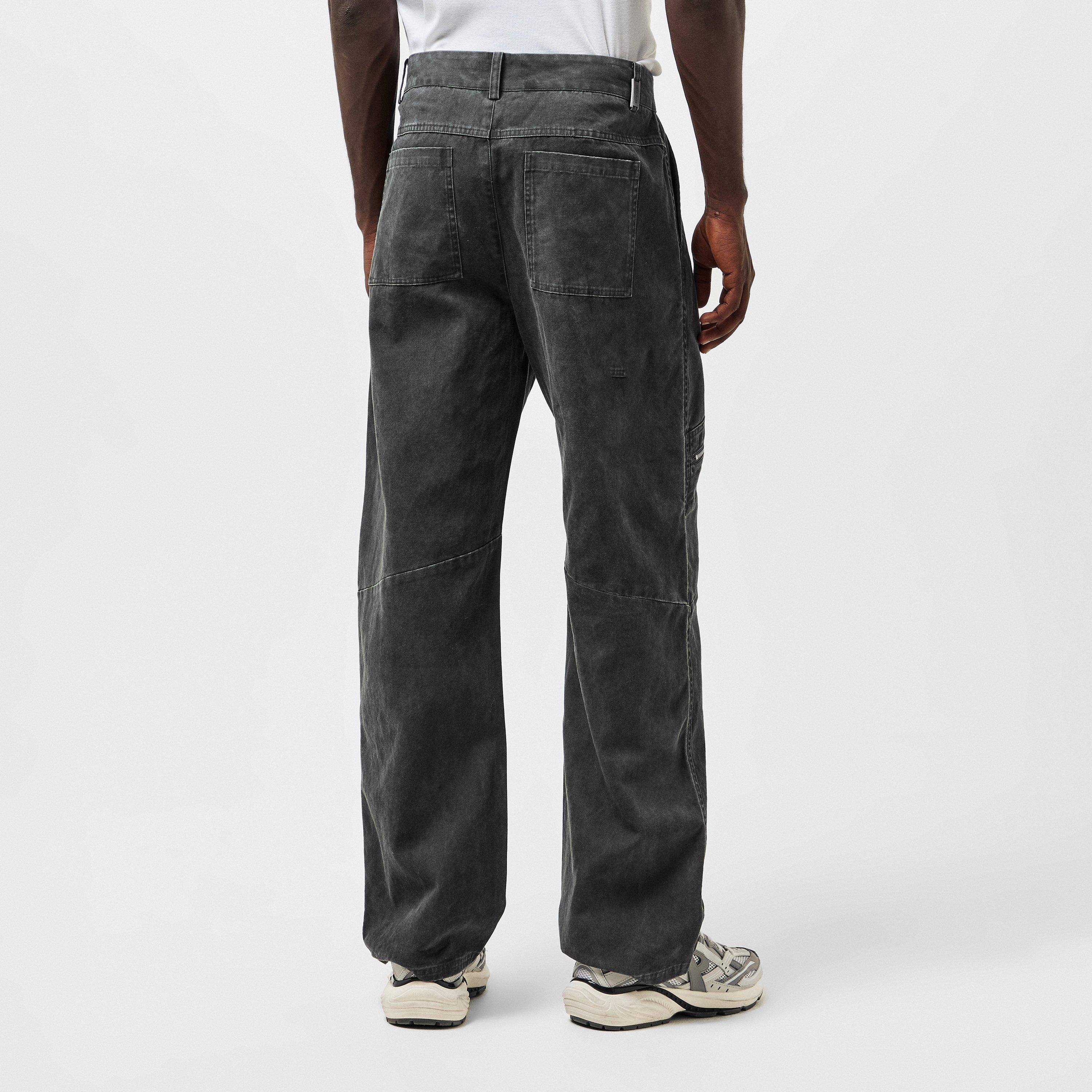 Washed Black - Represent - Men's Cargo Trousers - 4