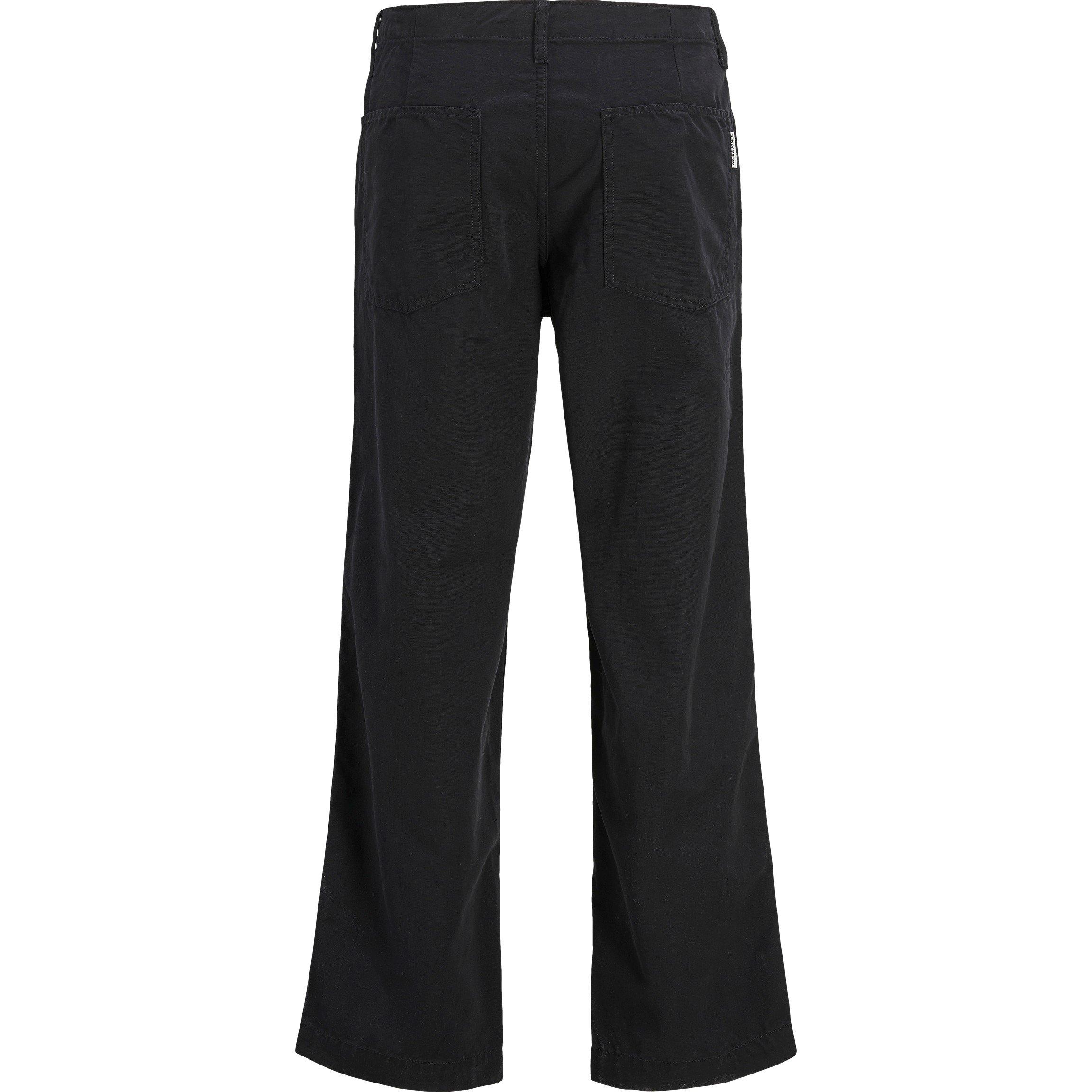 Preto - Jack and Jones - Flared Chinos Trousers - 2