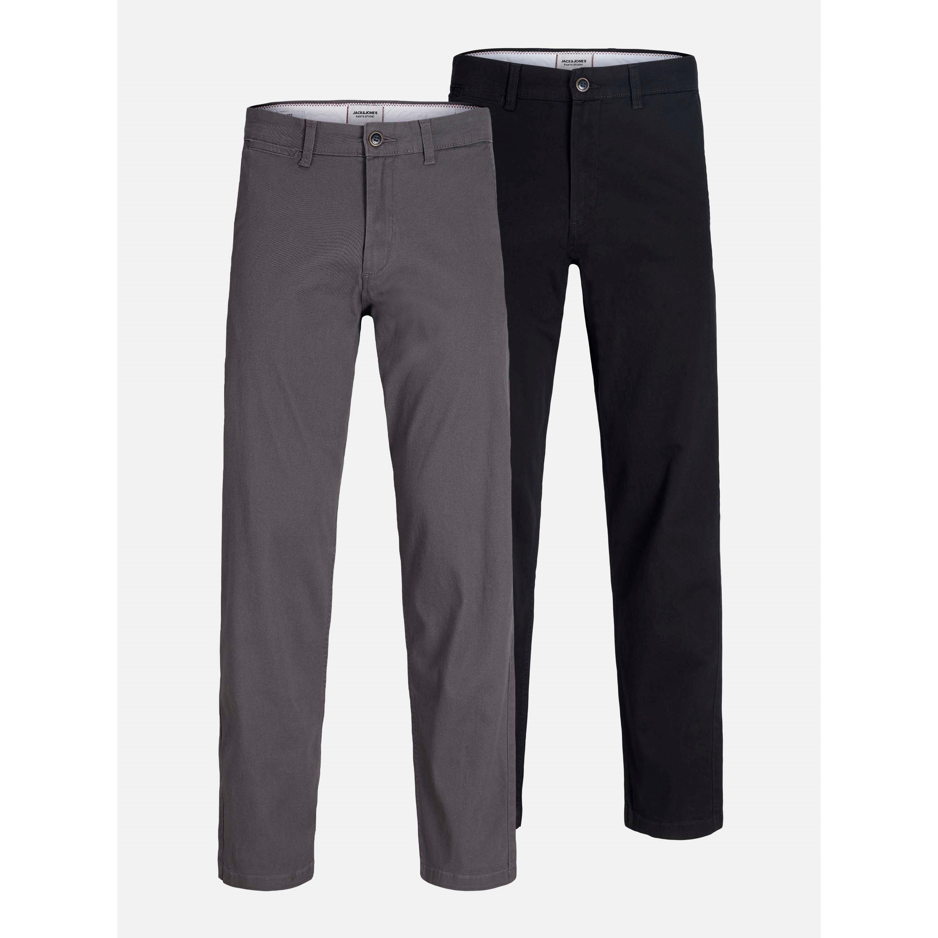 Jack And Jones Men's Jack Kane Dave Chino Sn63 - Black - 36W R