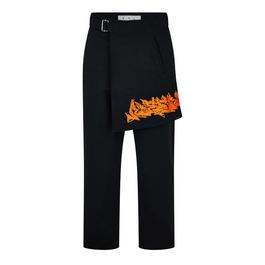 Off White Graphic Trousers