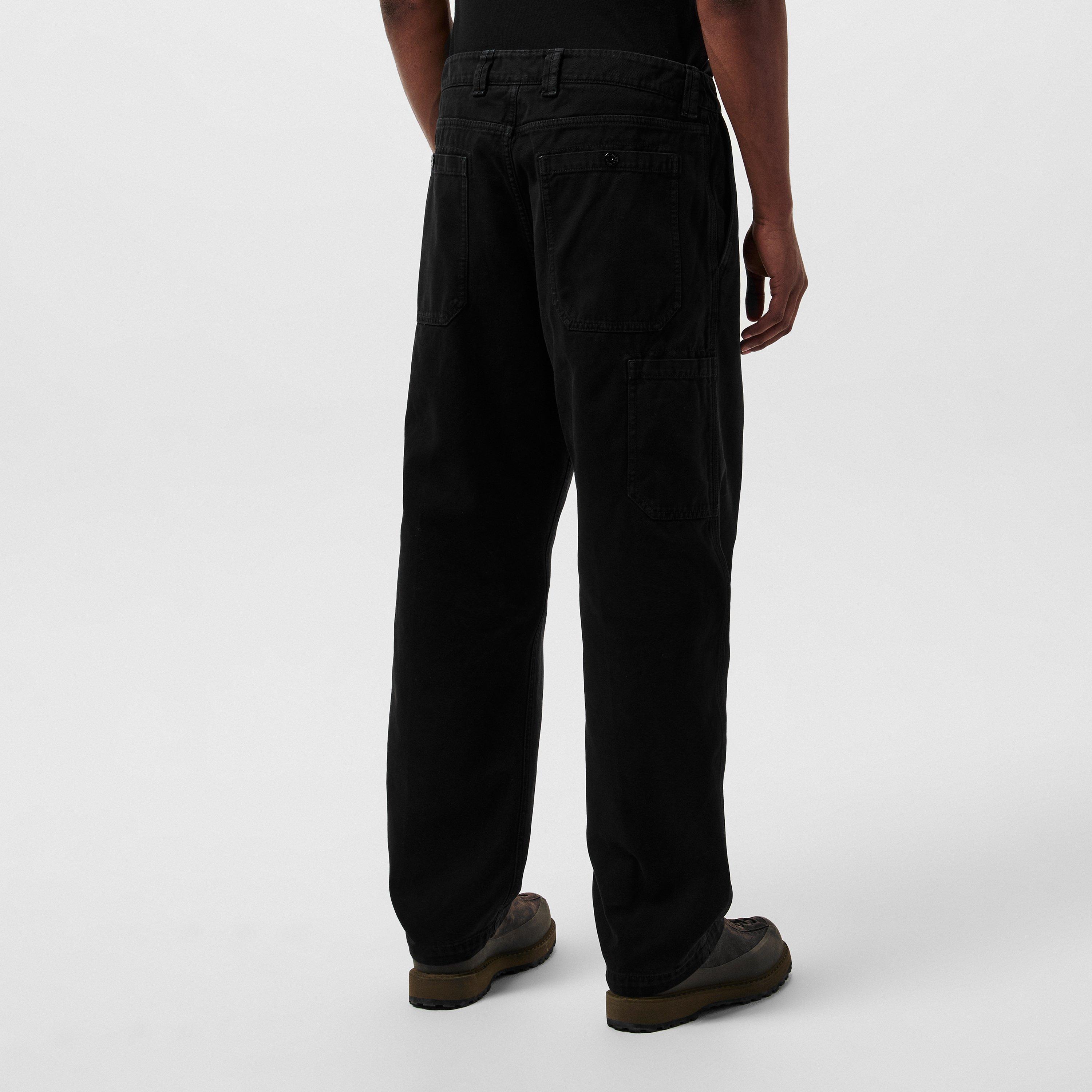 Nero V0129 - Stone Island - Men's Cotton Chinos - 4