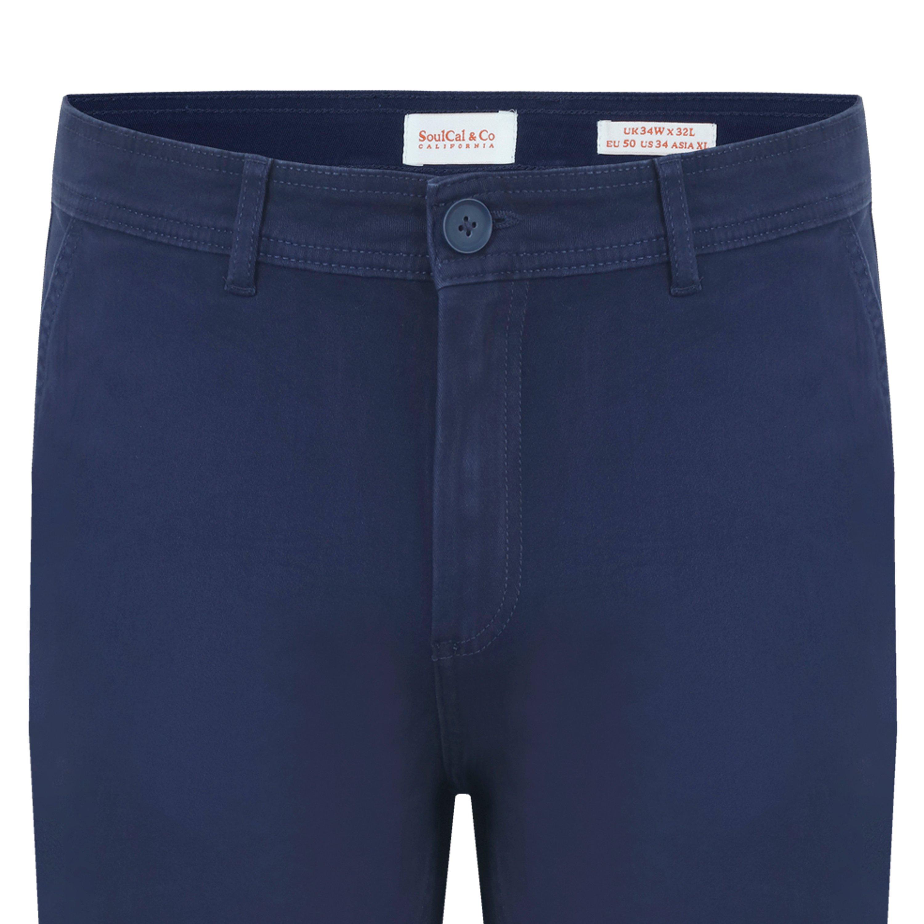 Navy - SoulCal - Chinos Mens - 7