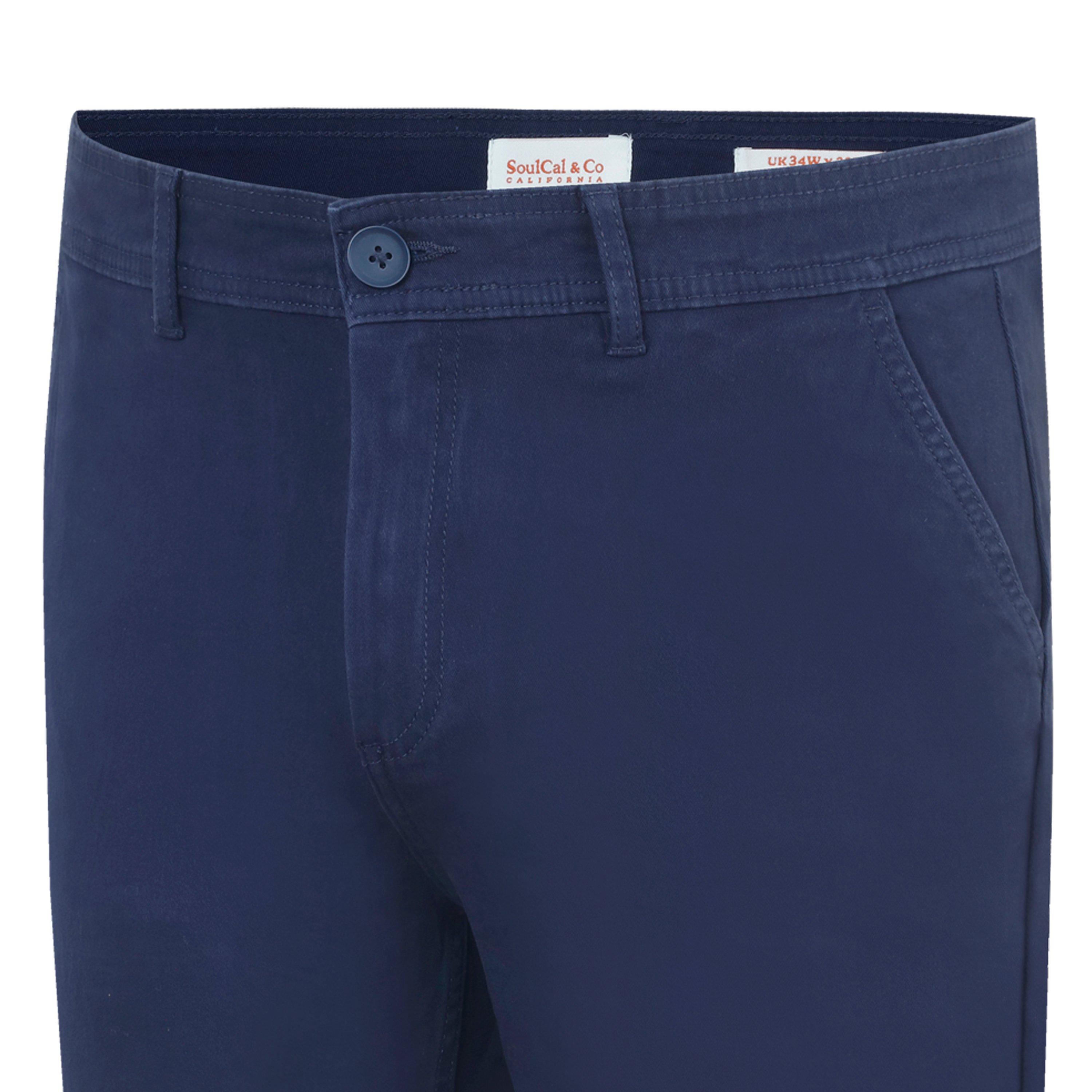 Navy - SoulCal - Chinos Mens - 8