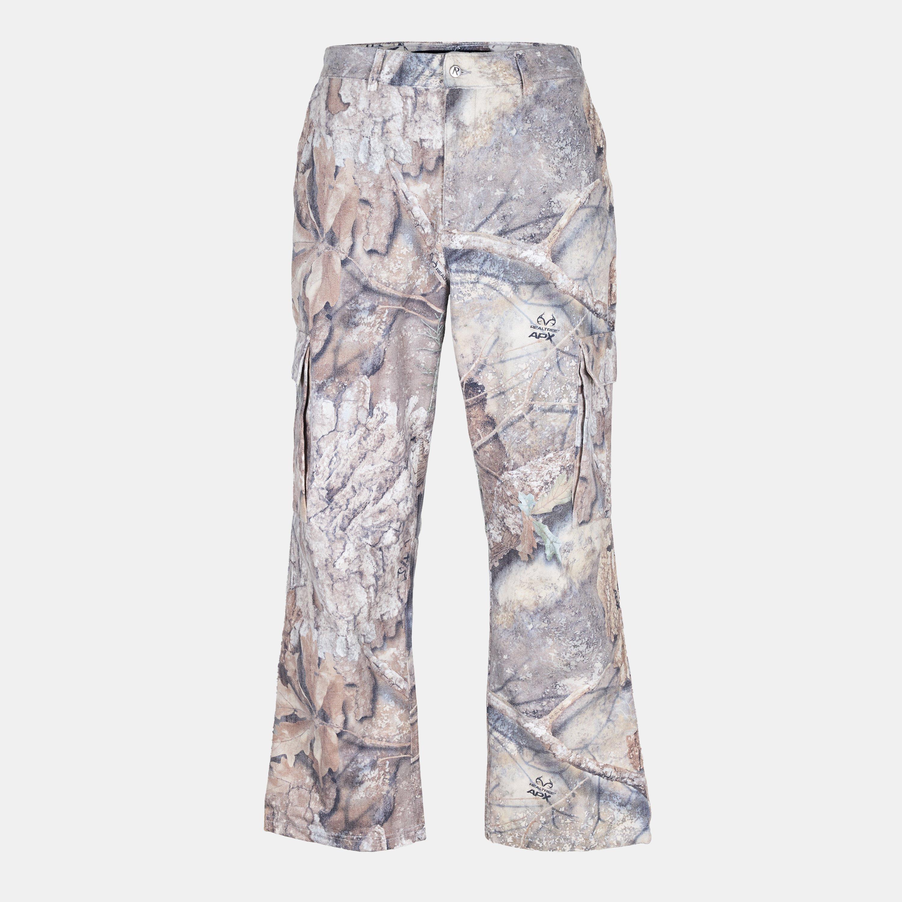 Camo - Represent - Men's Real Tree Cargo Trousers - 1