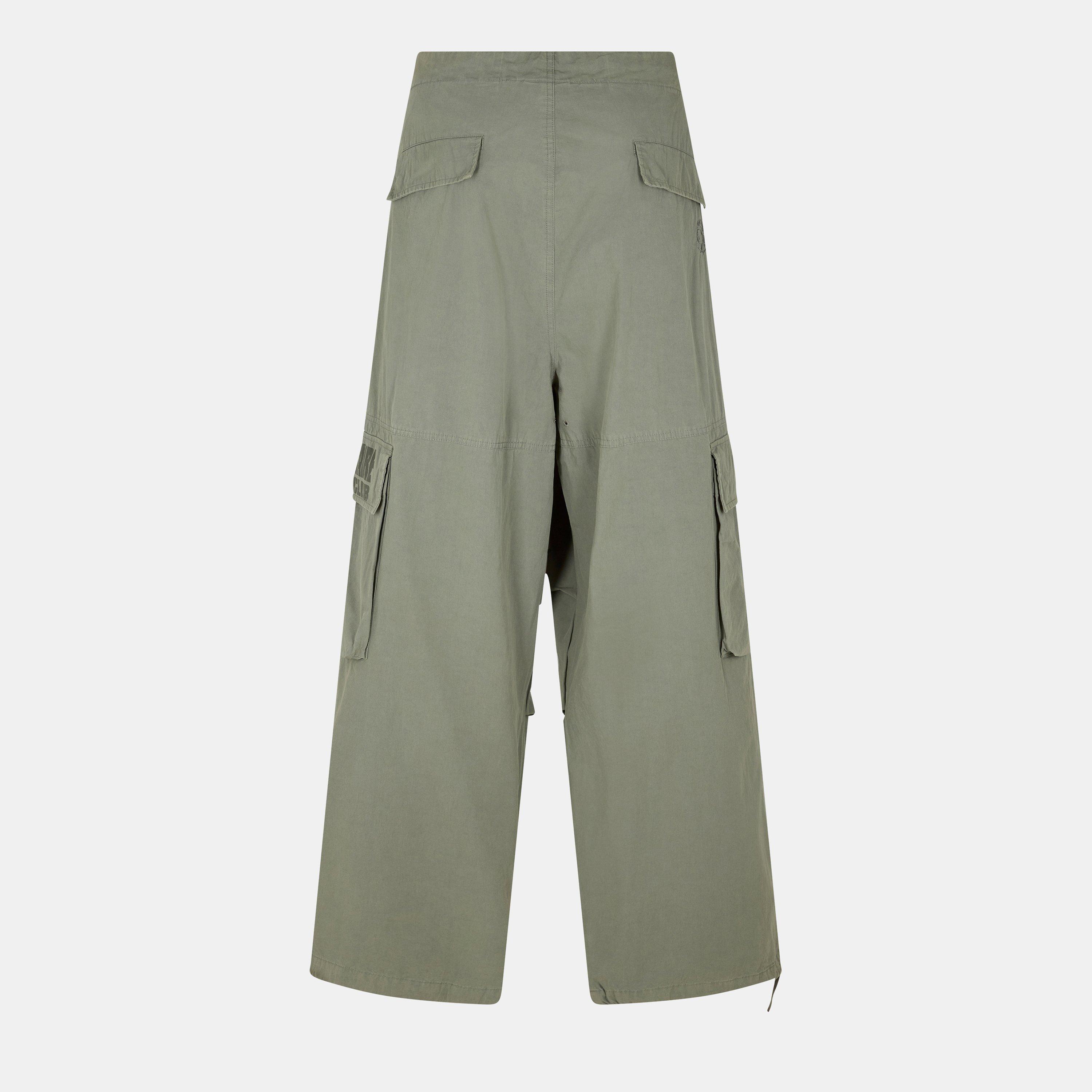 Olive - Billionaire Boys Club - Men's Parachute Cargo Trousers - 2