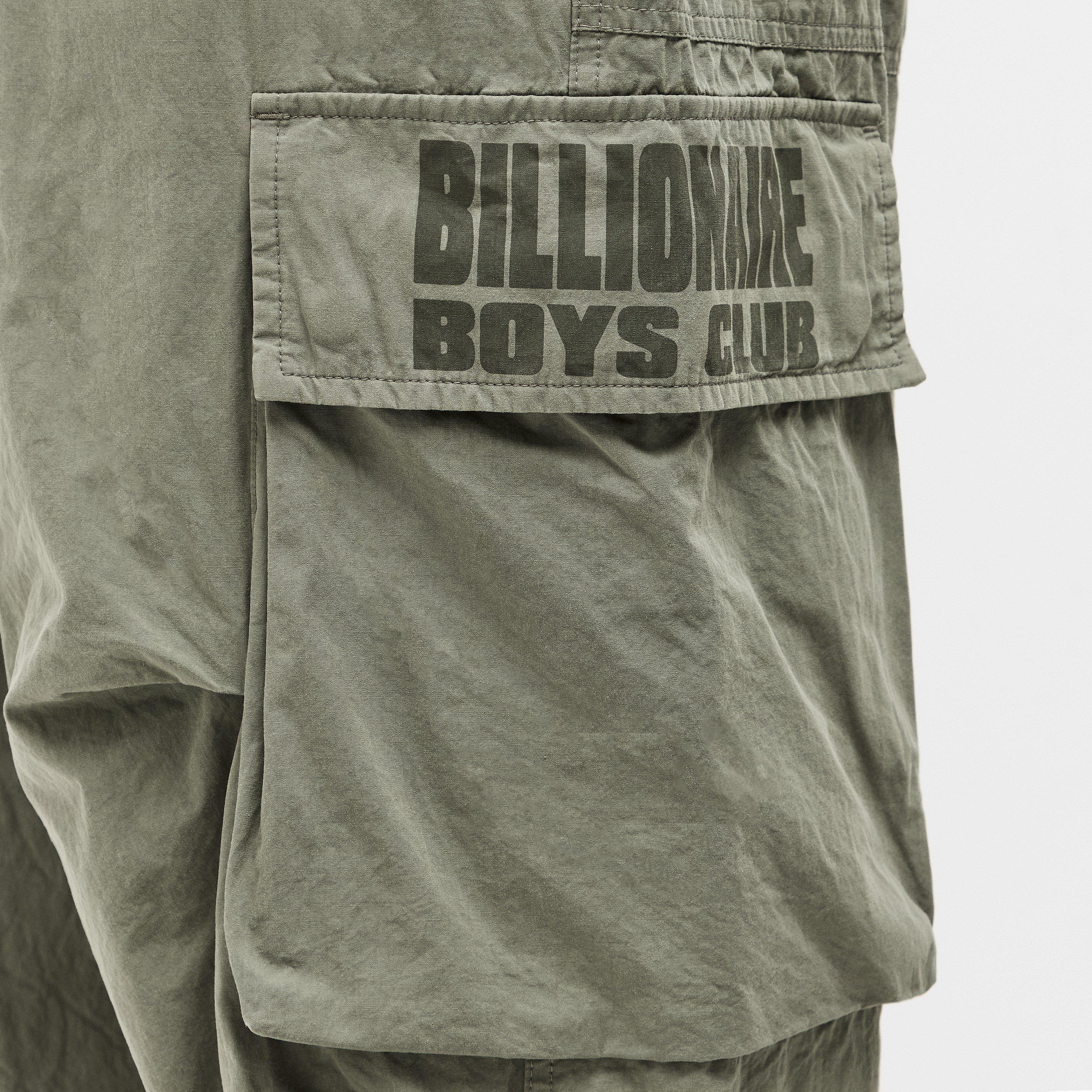 Olive - Billionaire Boys Club - Men's Parachute Cargo Trousers - 5