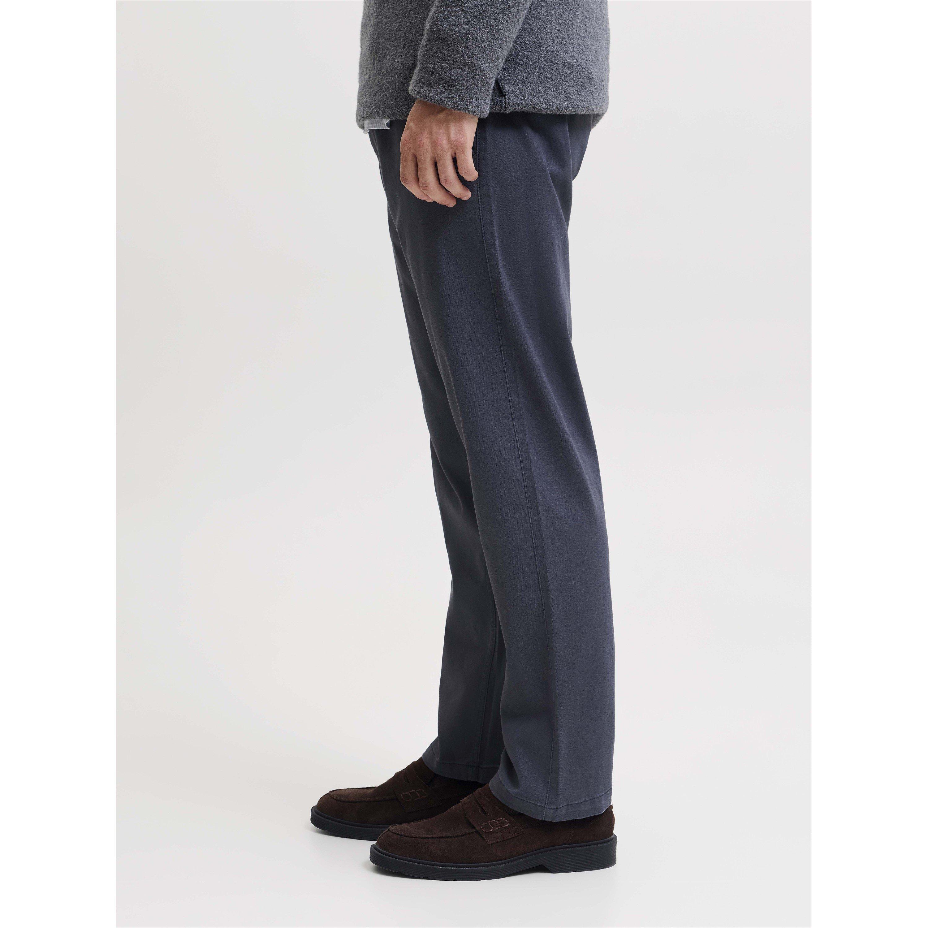 Navy Blazer - Jack and Jones - Men's Kane Dave Cotton Relaxed-Fit Chinos - 5
