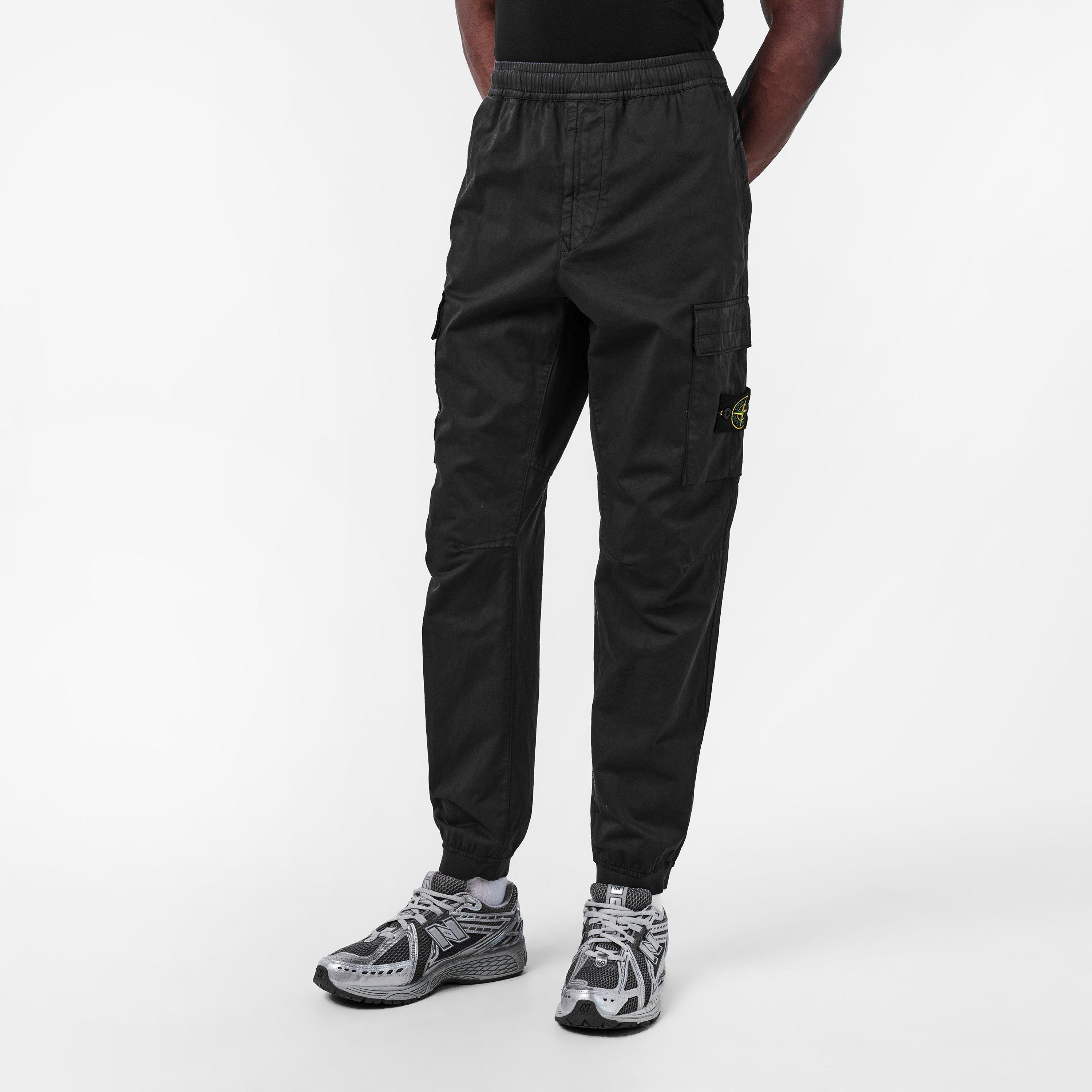 Piombo V0062 - Stone Island - Satin Cargo Trousers - 3