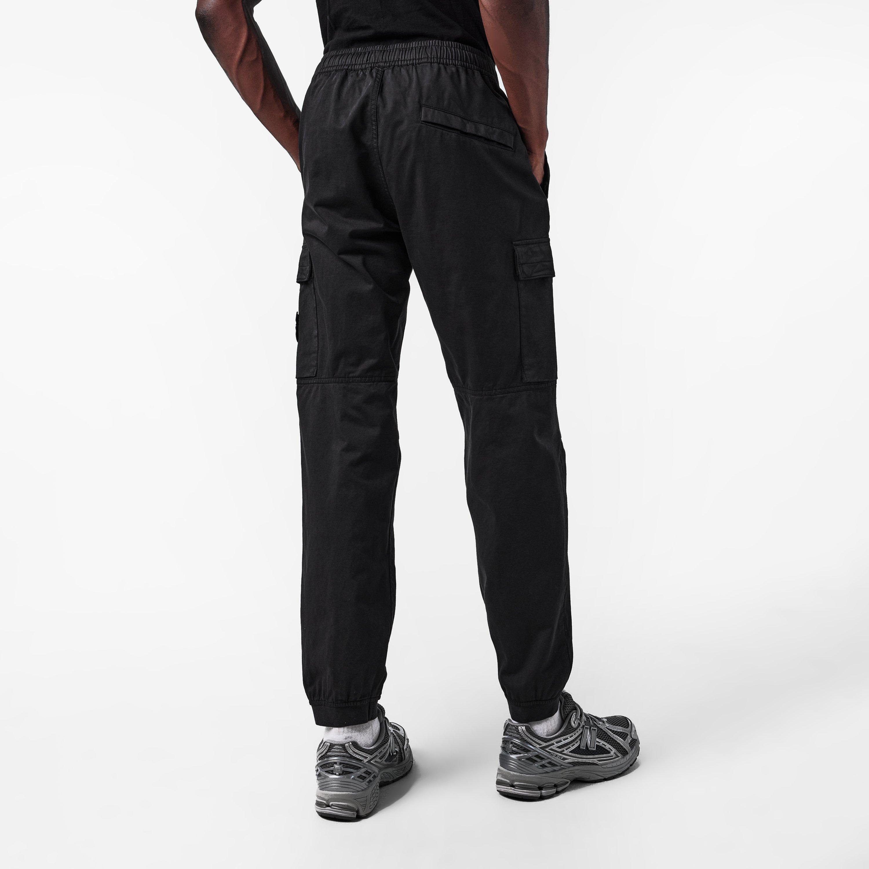Stone Island Satin Cargo Trousers | Flannels