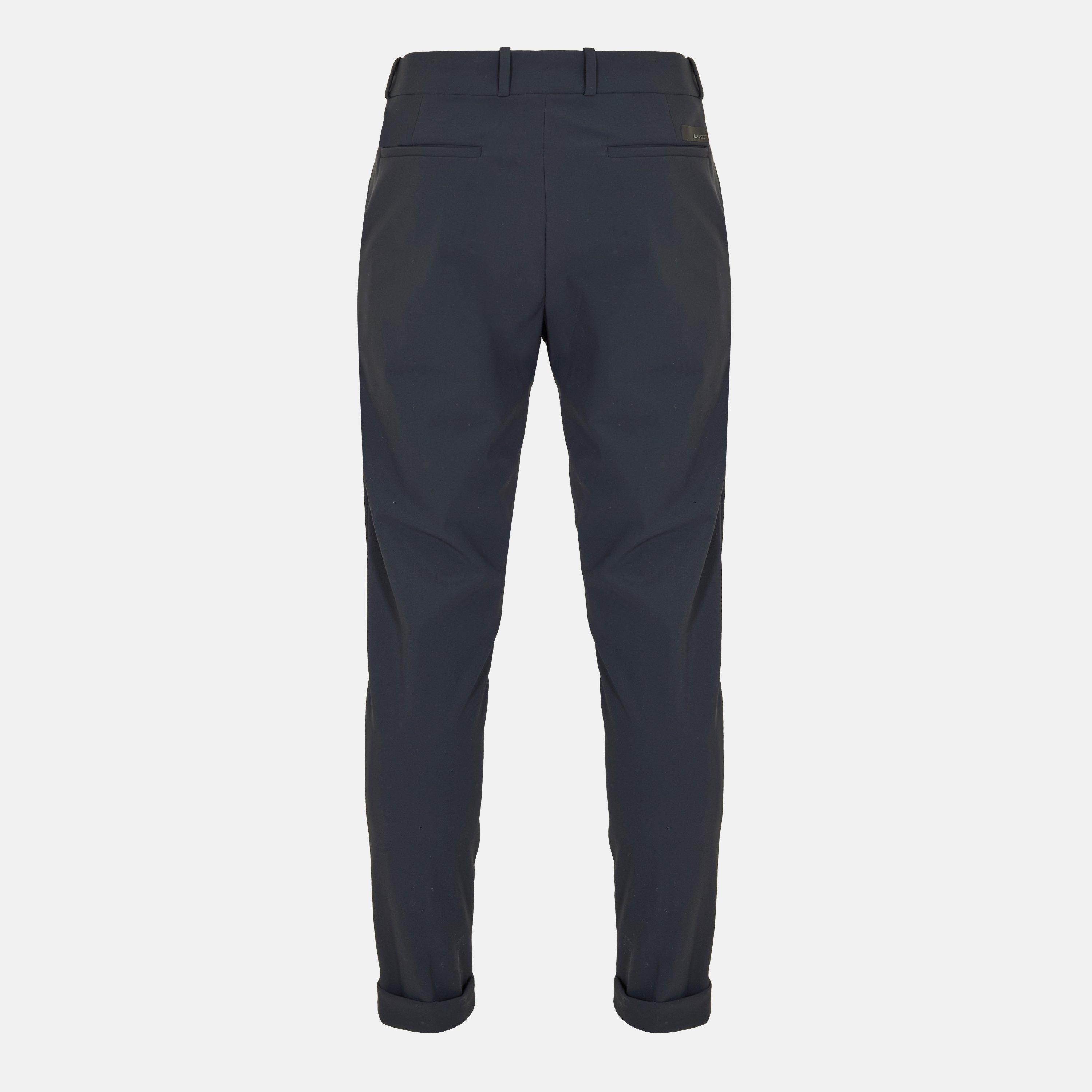 Blue/Blk - Roberto Ricci Designs - Men's Surflex Technical Stretch Modern Tailored Fit Chinos - 2