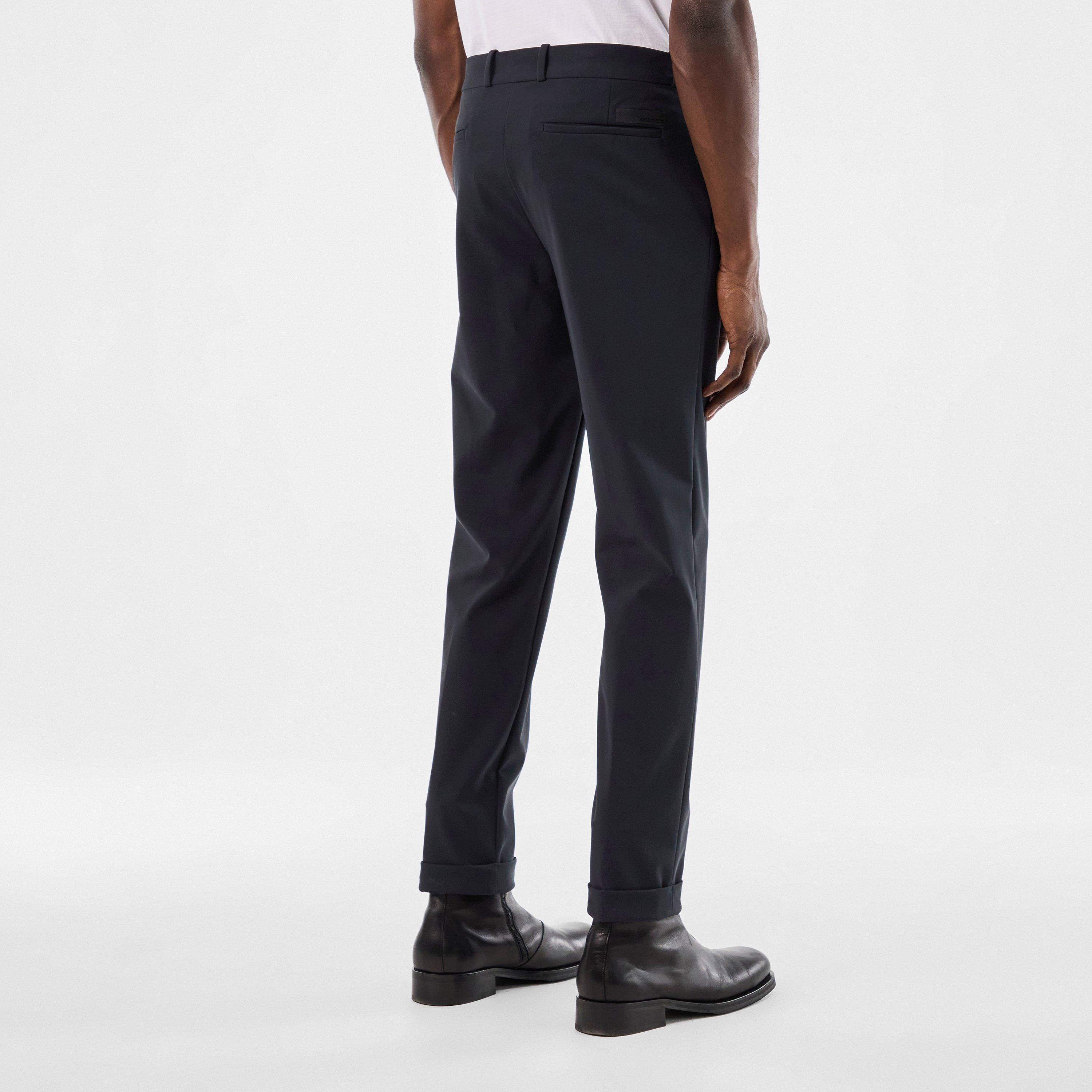 Blue/Blk - Roberto Ricci Designs - Men's Surflex Technical Stretch Modern Tailored Fit Chinos - 4