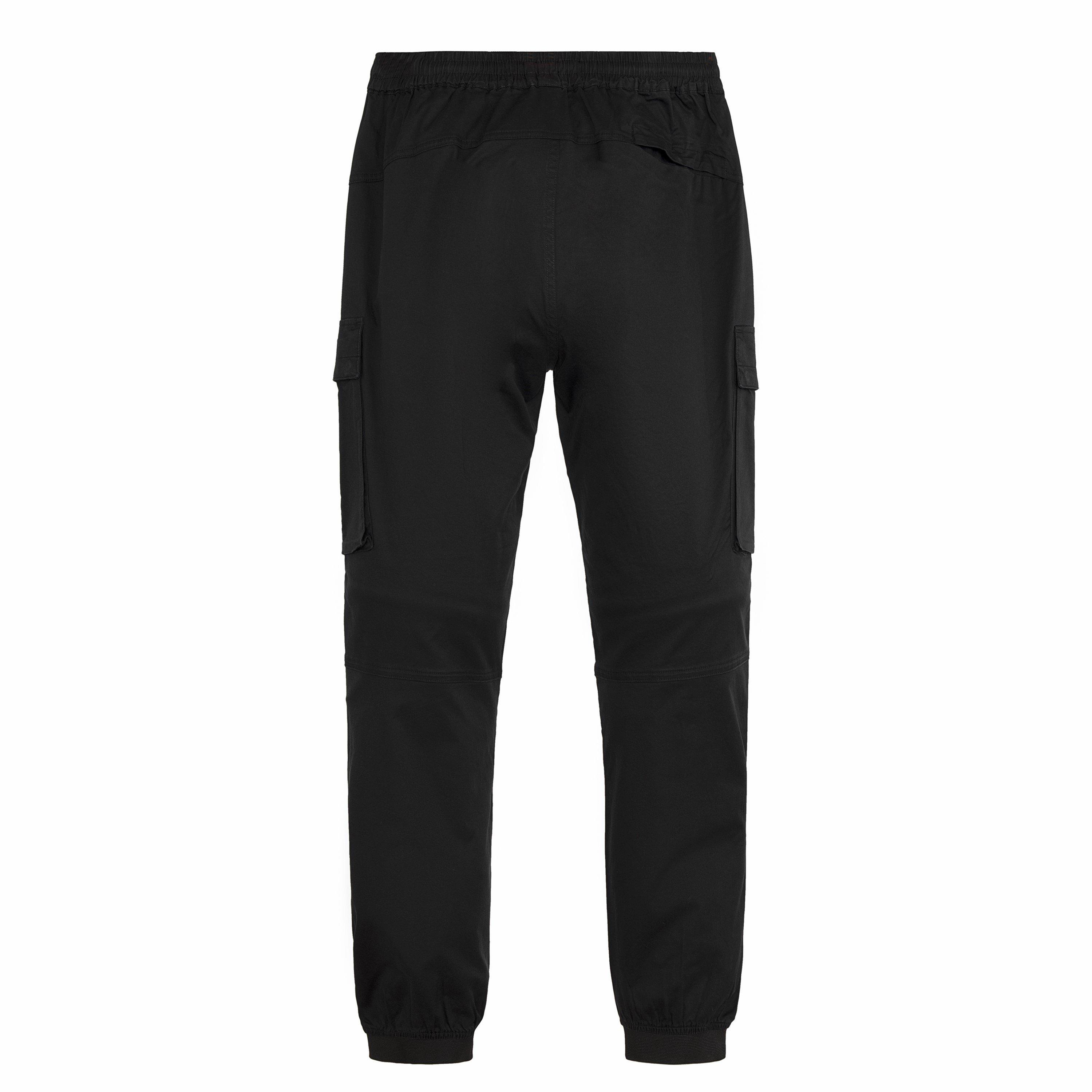 Black - Arctic Army - Men's  Voyager Cargo Trousers, Rugged Durability, Pockets - 2