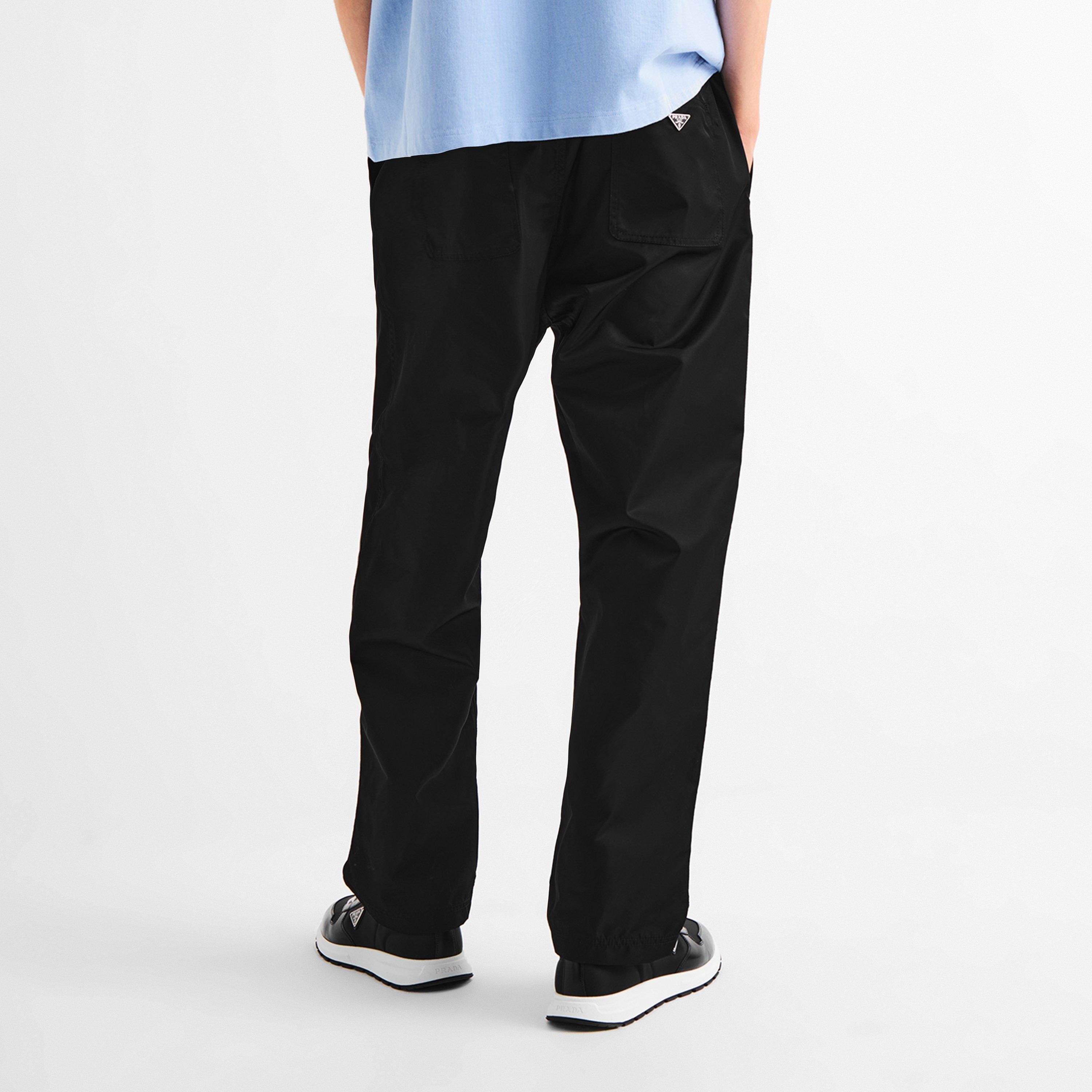 Black - Prada - Prada Nylon Trou Sn63 - 4