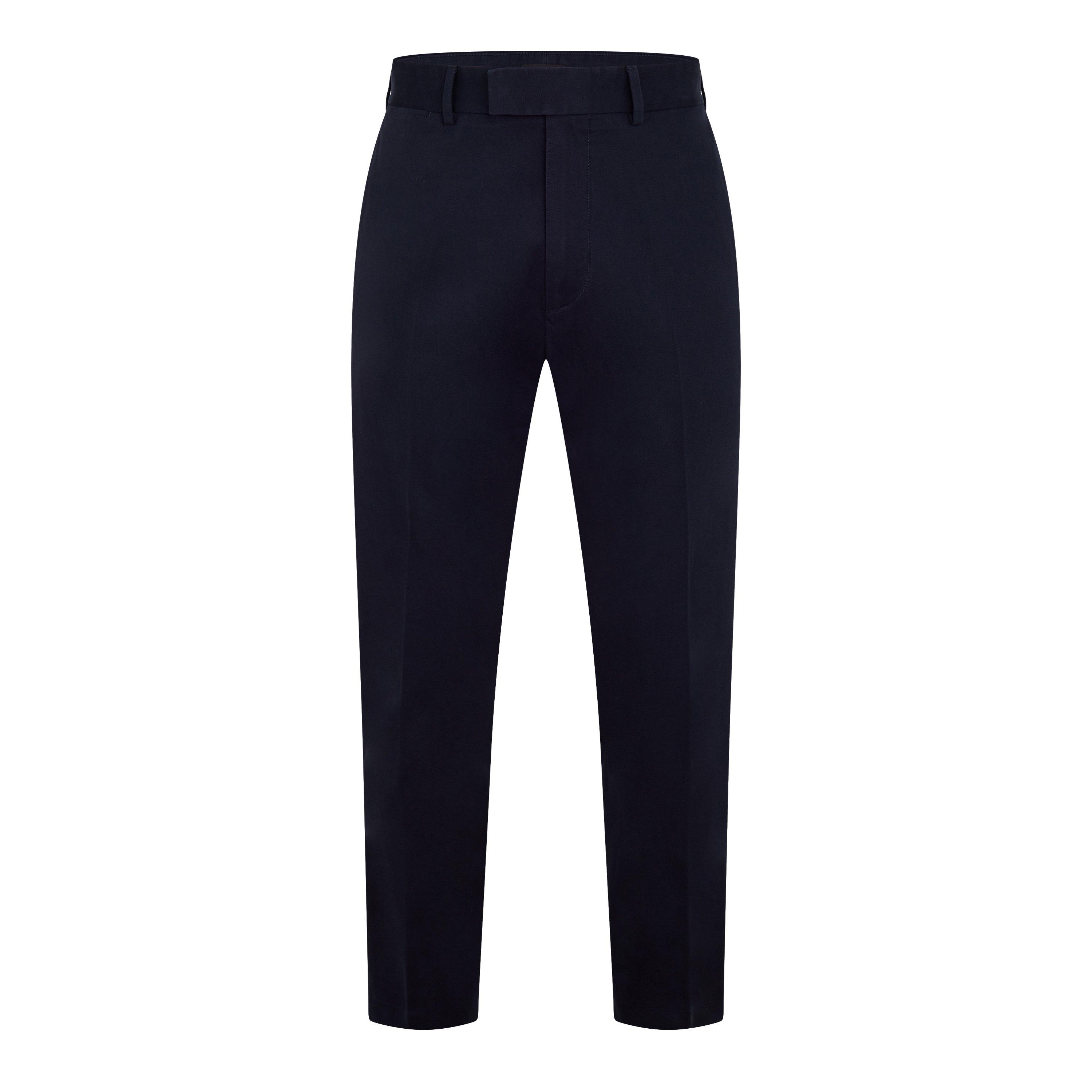 Tom Ford Men's Brushed Chinos - Navy - L