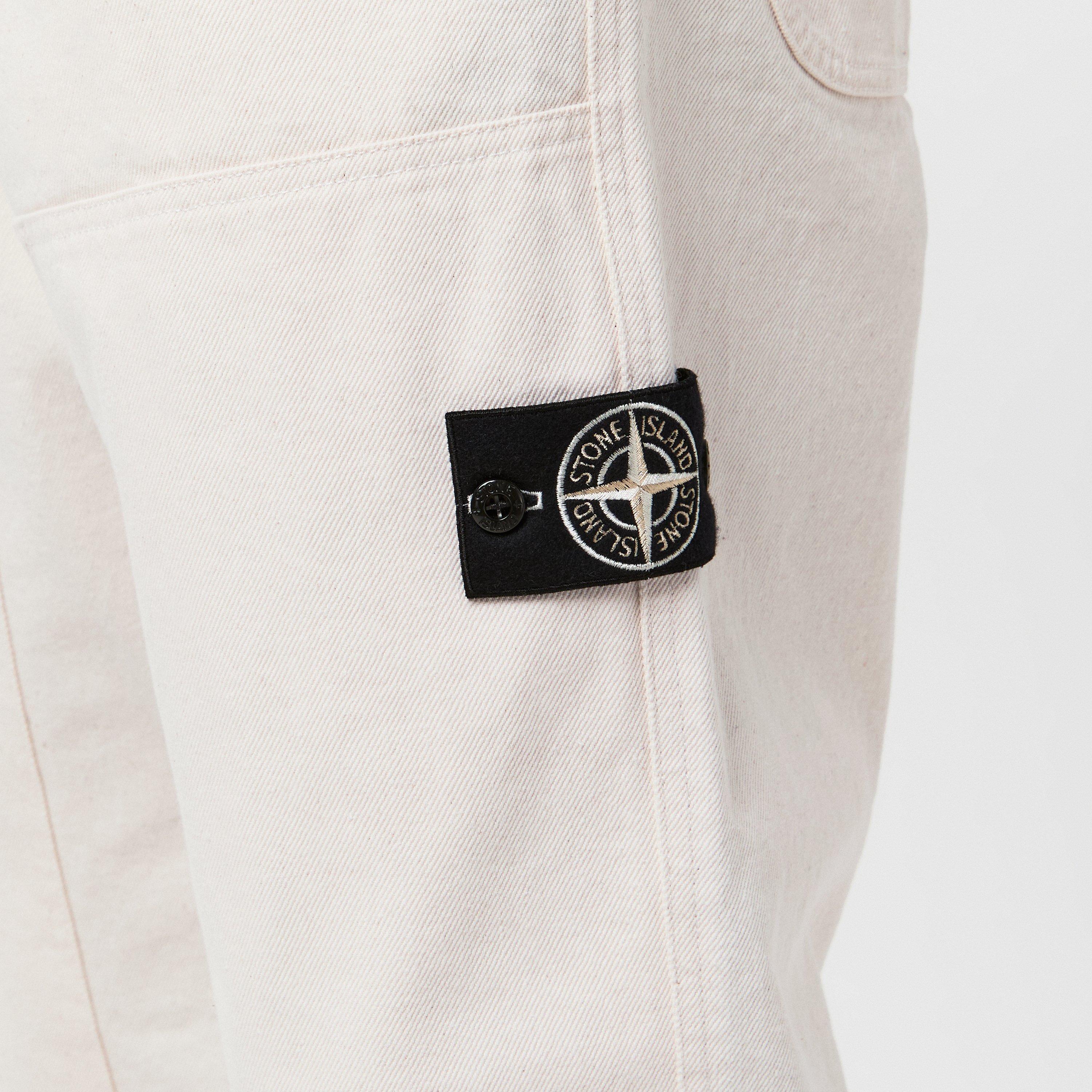 Avorio V0093 - Stone Island - Men's Chinos - 5
