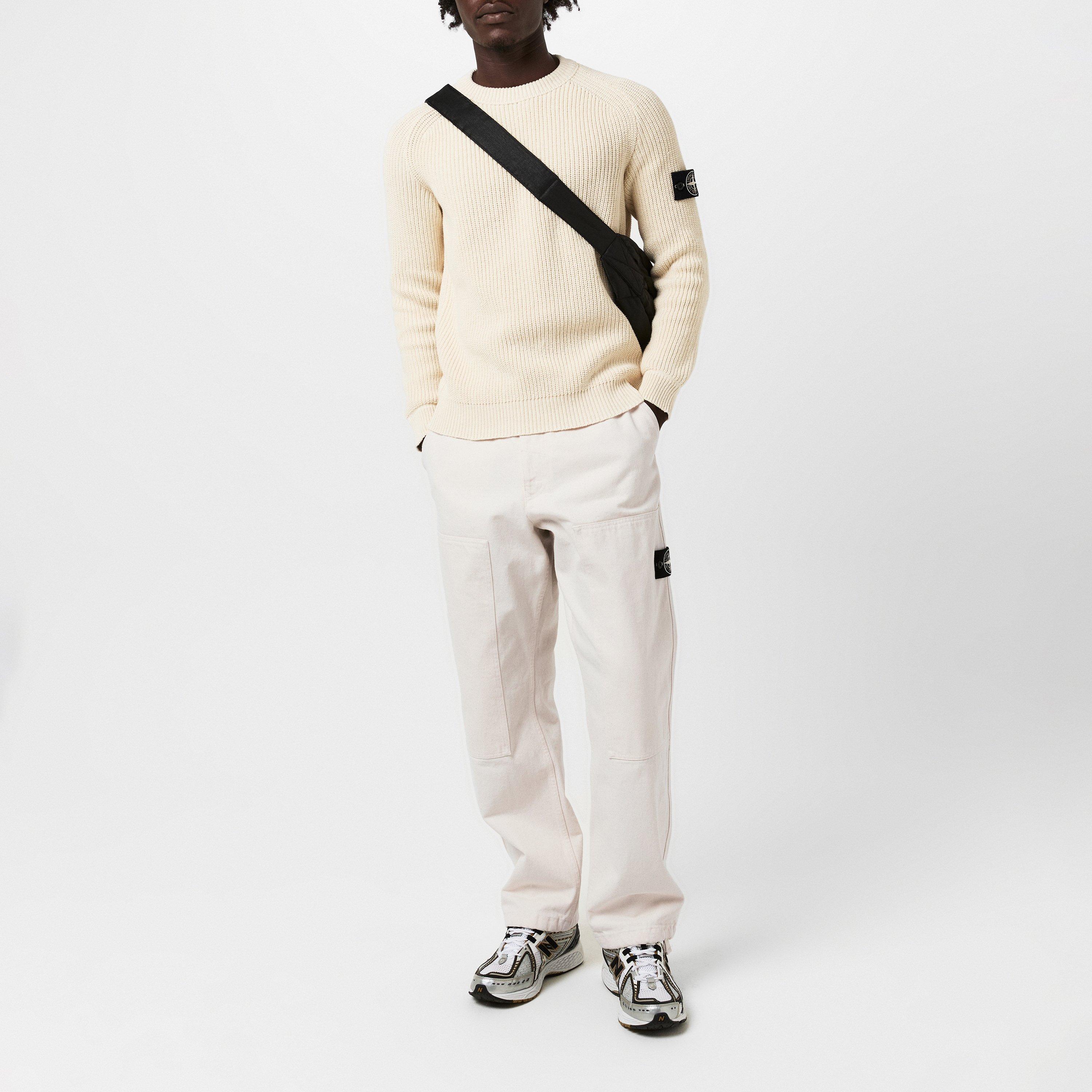 Avorio V0093 - Stone Island - Men's Chinos - 6