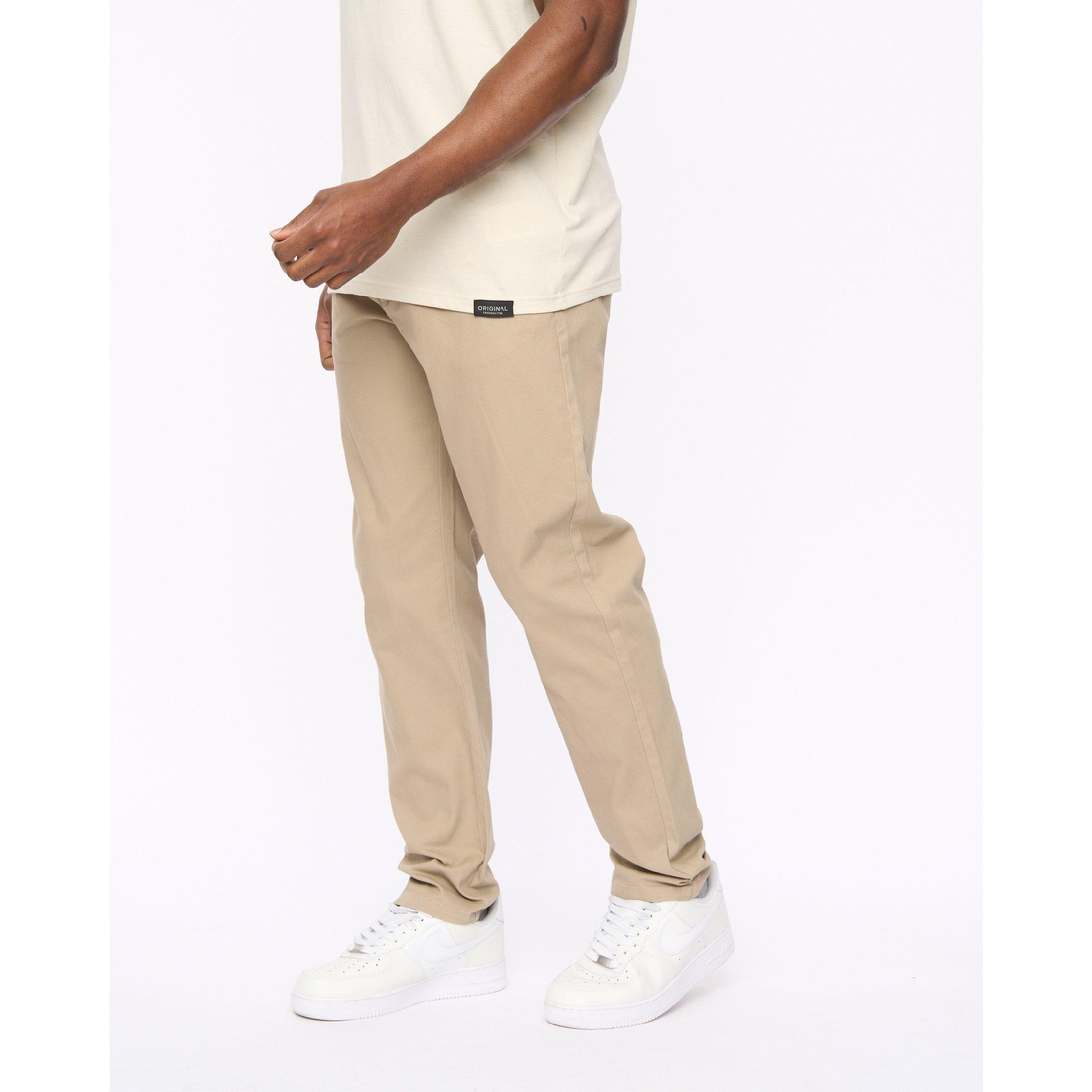 Cream - Crosshatch - CH Roysden Chino Trs Sn64 - 3
