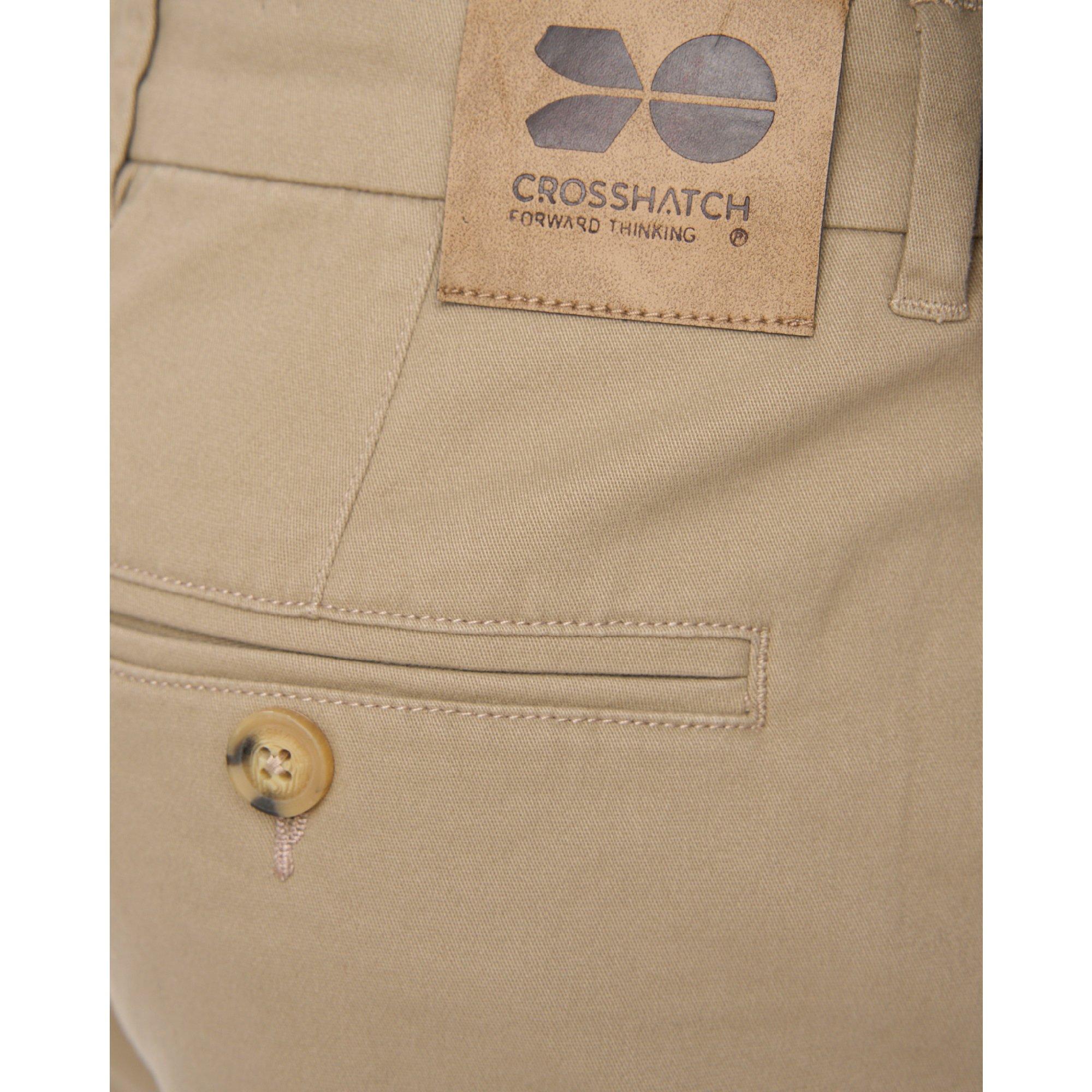 Cream - Crosshatch - CH Roysden Chino Trs Sn64 - 6