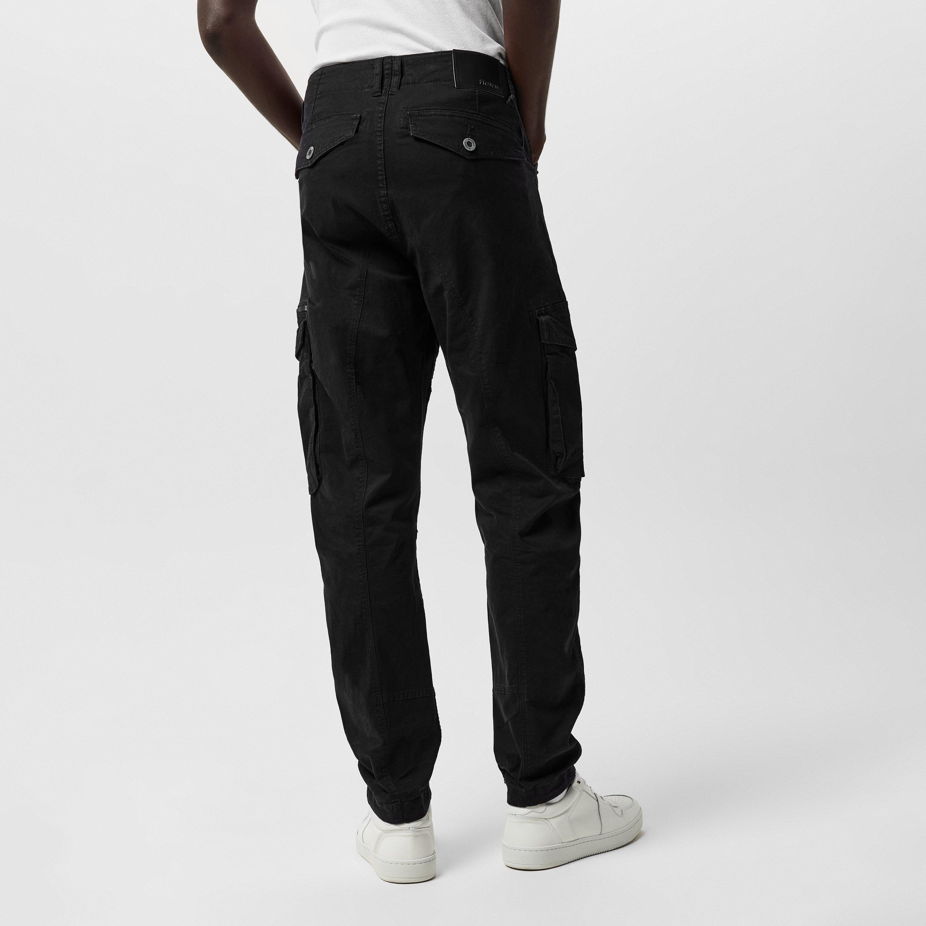 Wash Black - Firetrap - Cargo Trouser Mens - 4