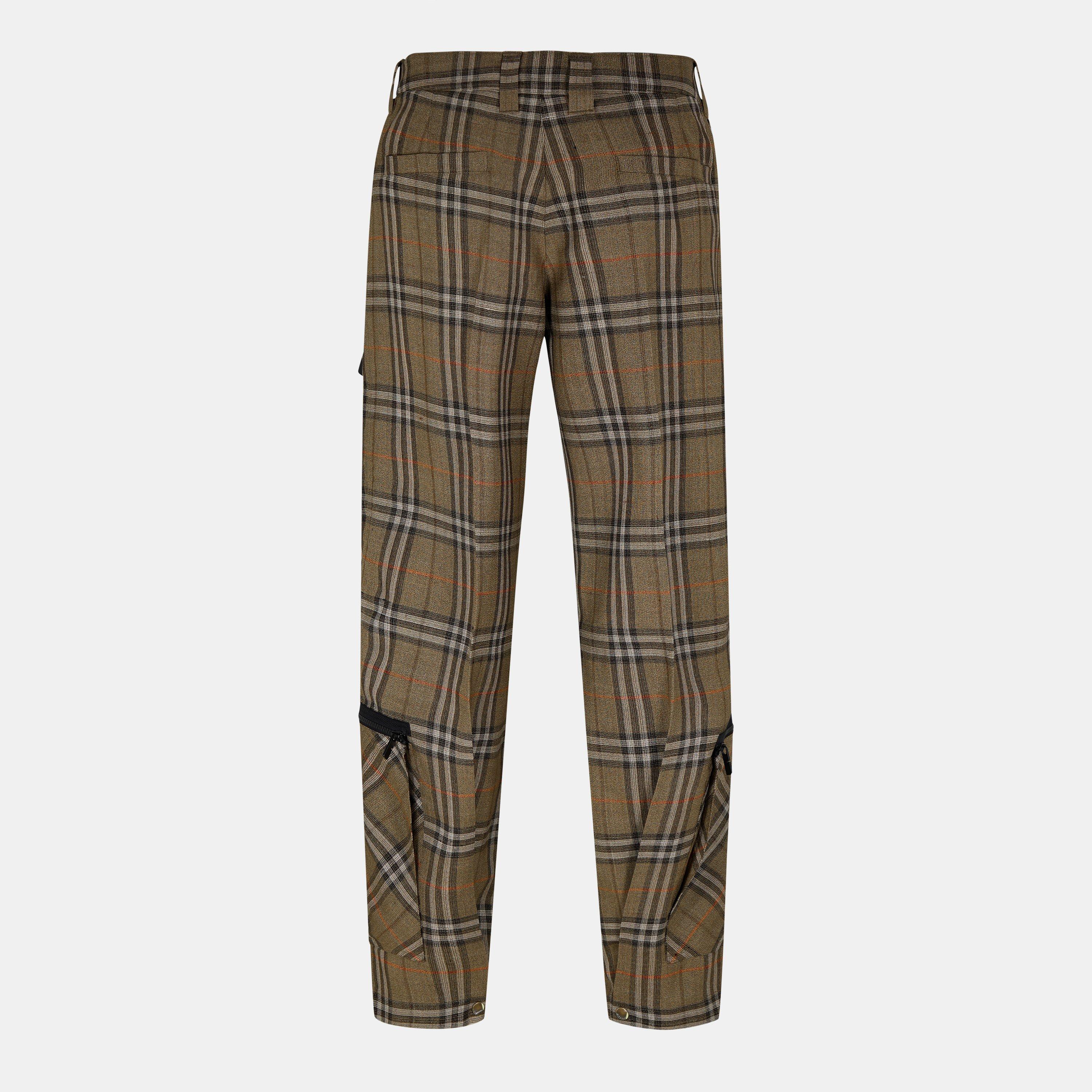 IP Check - Burberry - Men's Wool Tech Cargo Trousers - 2